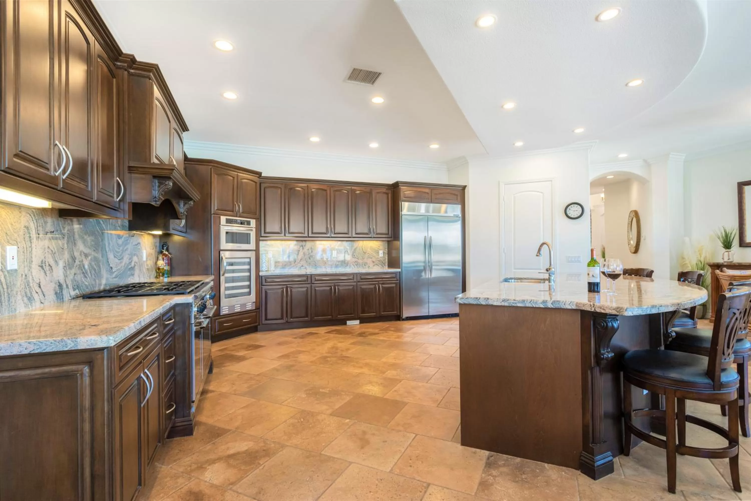 Communal kitchen in Gaia Inn & Spa- Adult Only- Temecula Wine Country