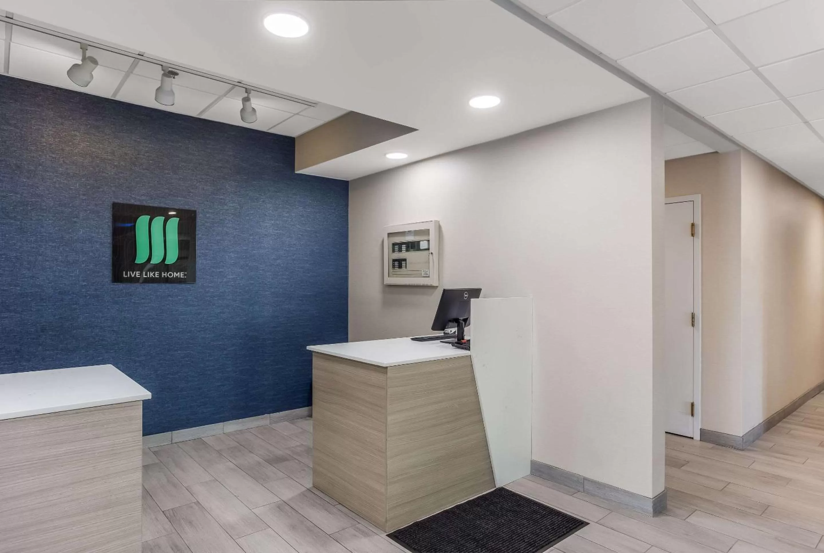 Lobby or reception in MainStay Suites Bourbonnais - Kankakee