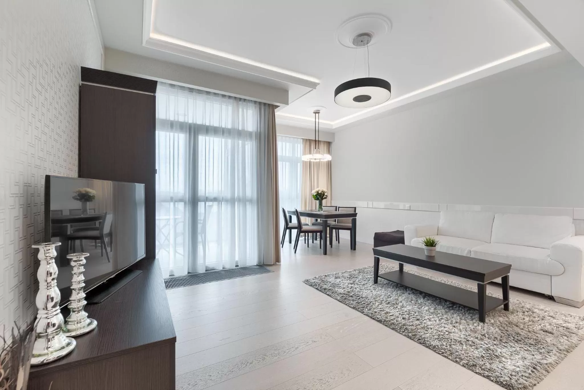 TV and multimedia, Seating Area in Dune Resort Mielno - A