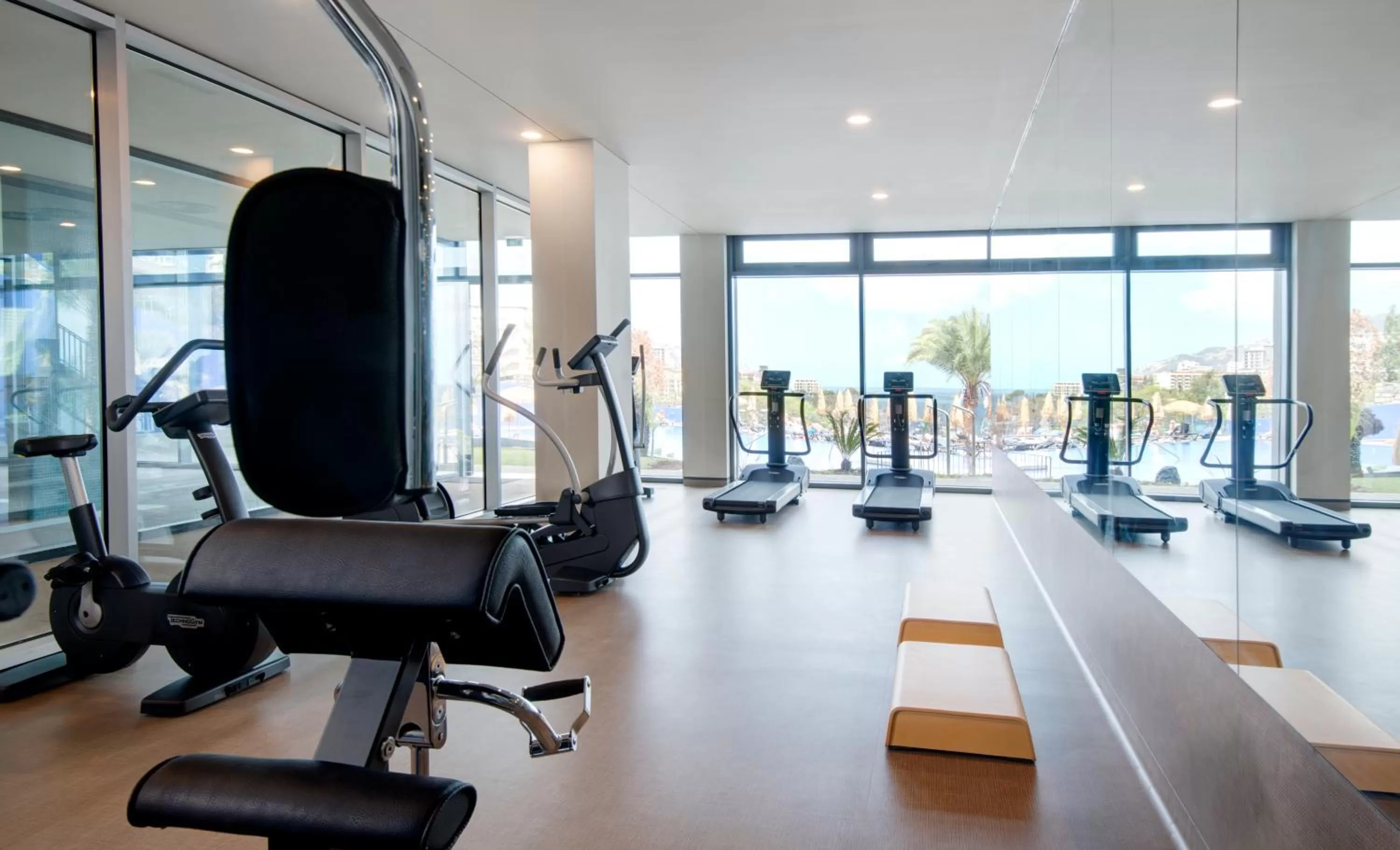 Fitness centre/facilities in Hotel Baia Azul