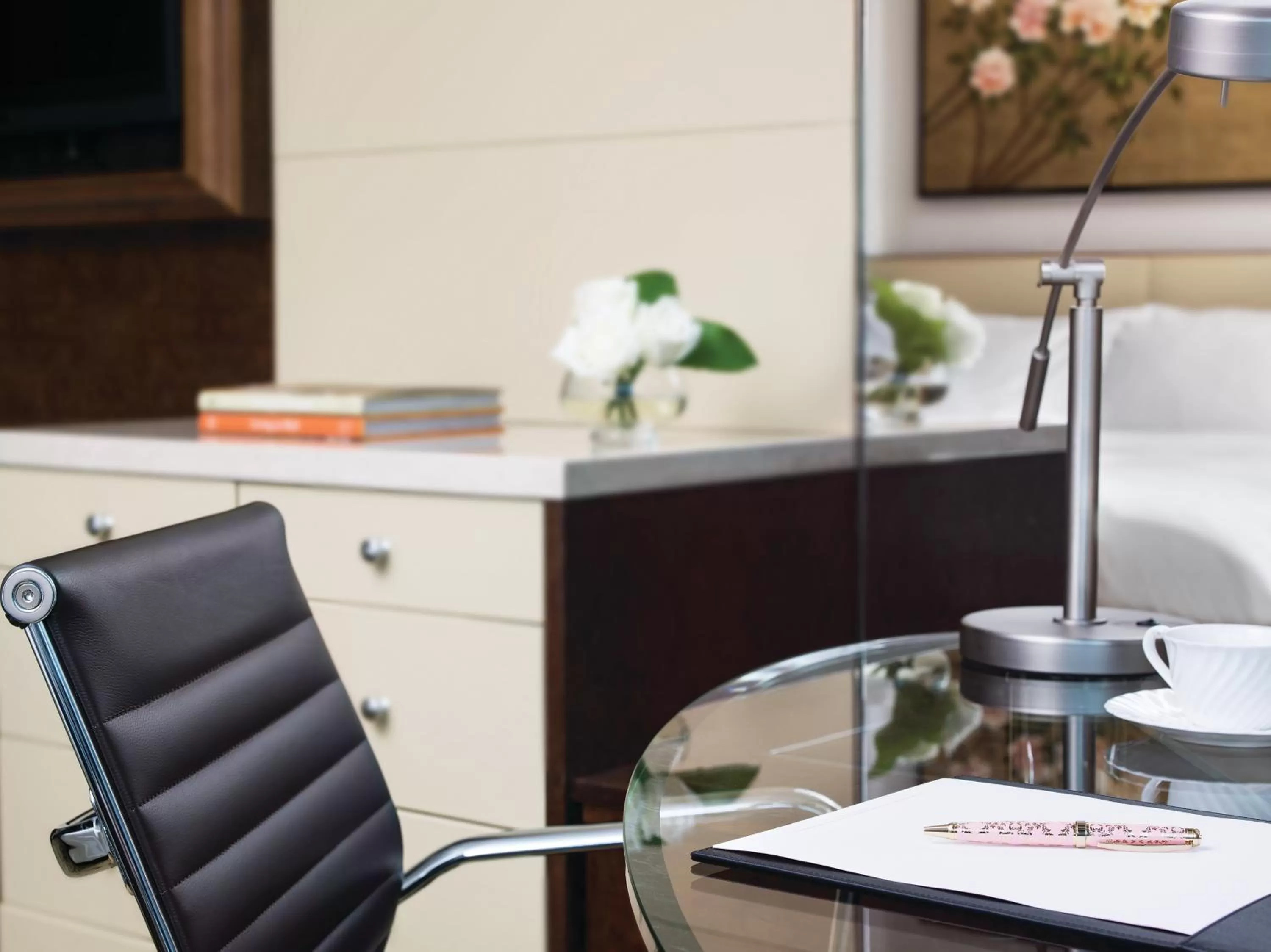 Seating area in The Langham Hong Kong