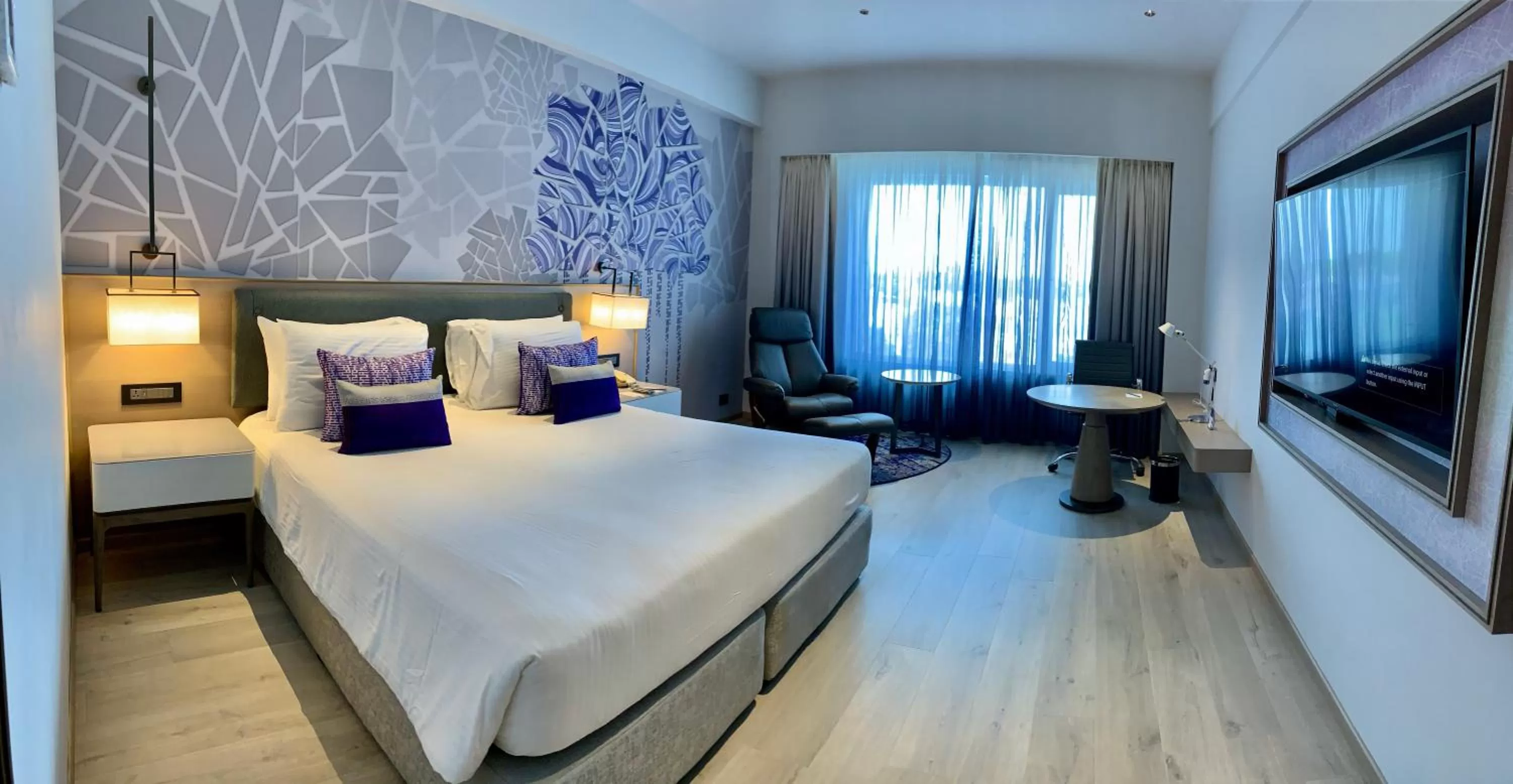 Bed in Vivanta Vadodara