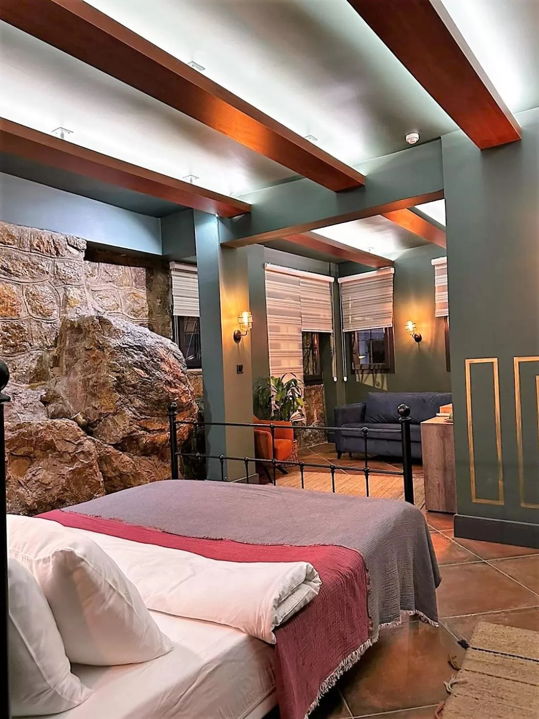 Photo of the whole room, Bed in Sunset Hotel Marmaris