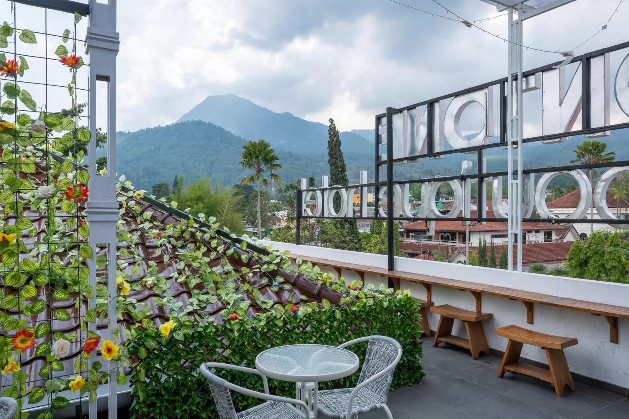 Natural landscape in Three Eight Front One Boutique Batu Malang