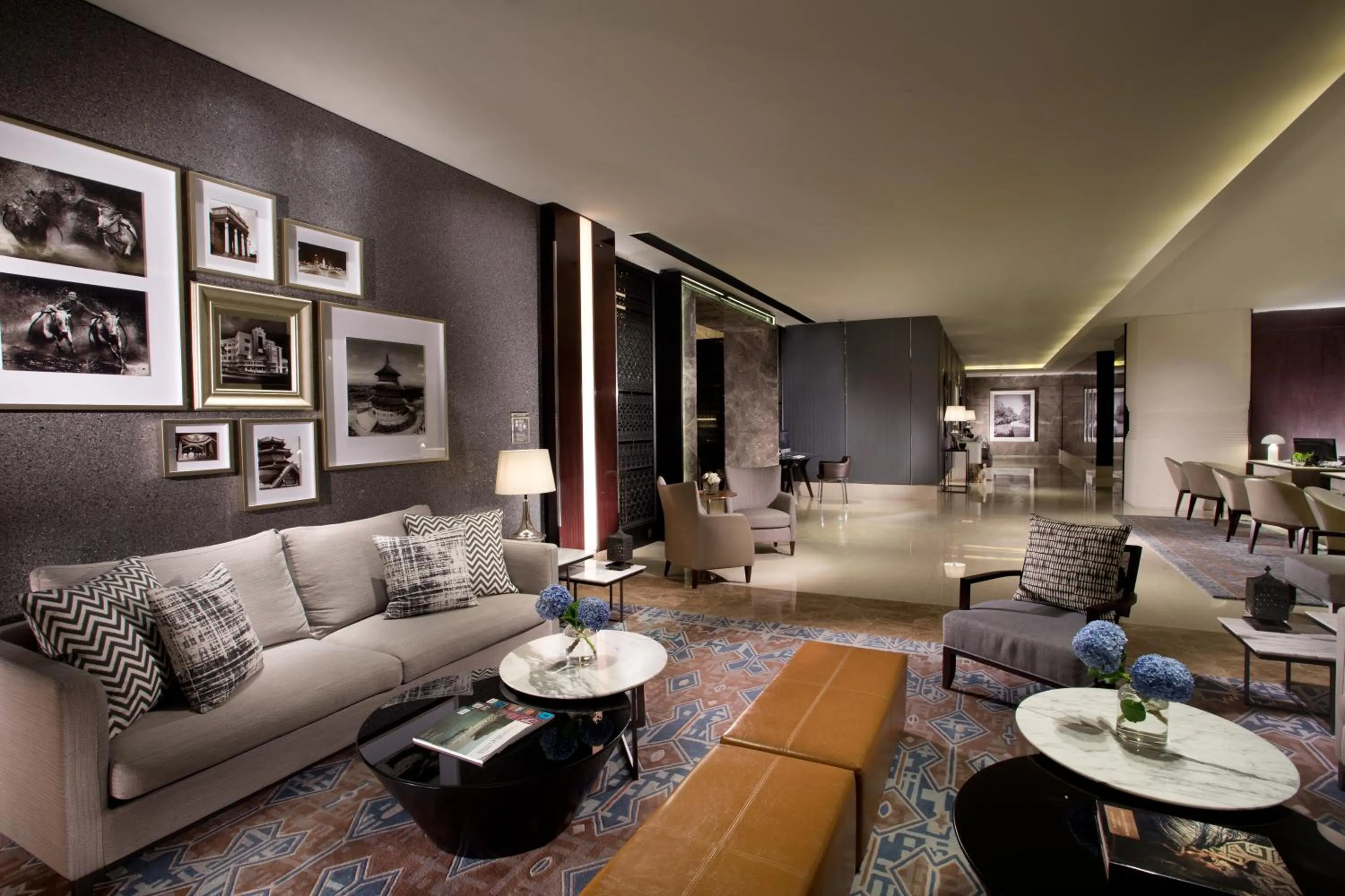 Living room in Ascott Waterplace Surabaya