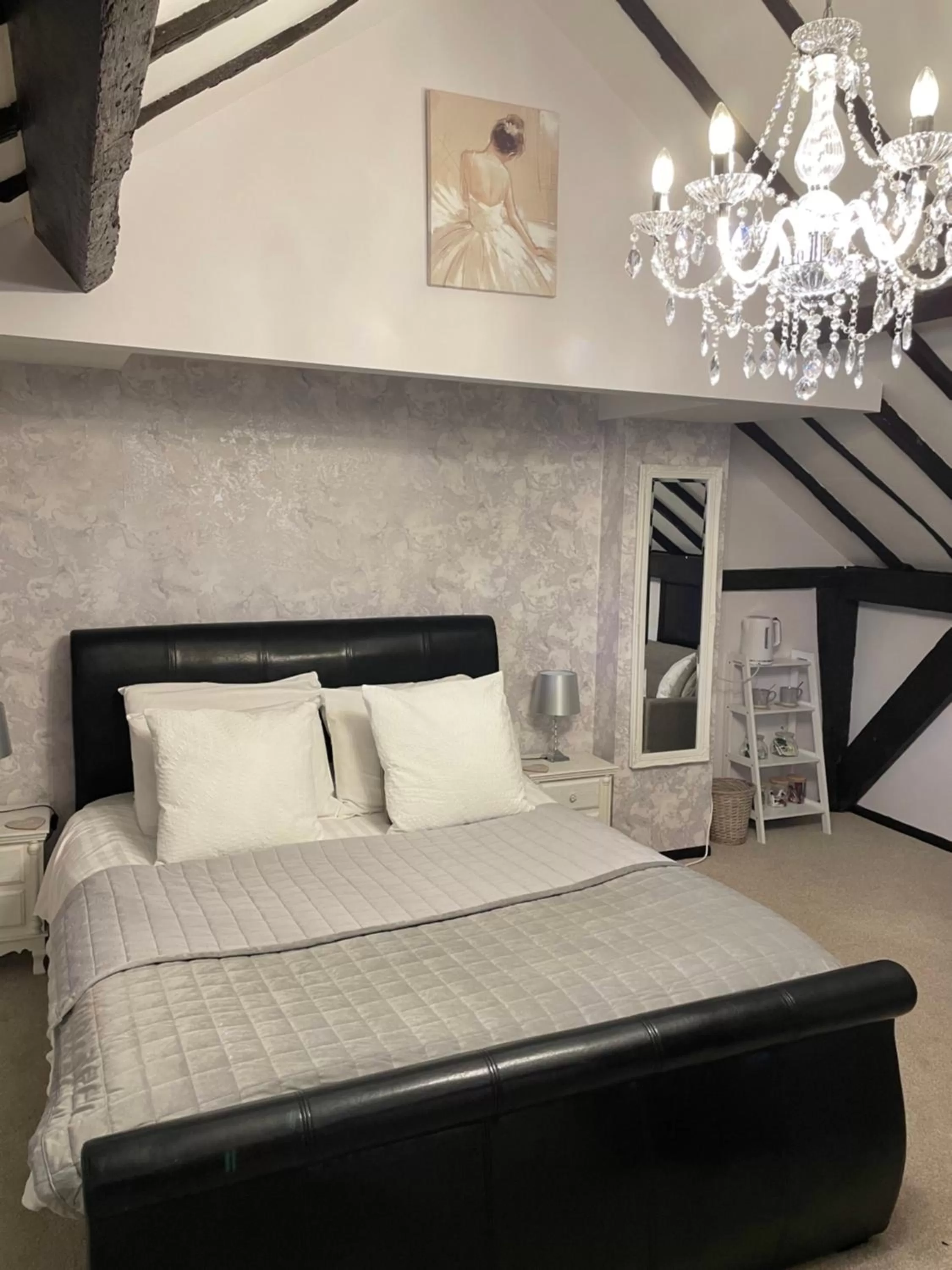 Bed in Coach house hotel