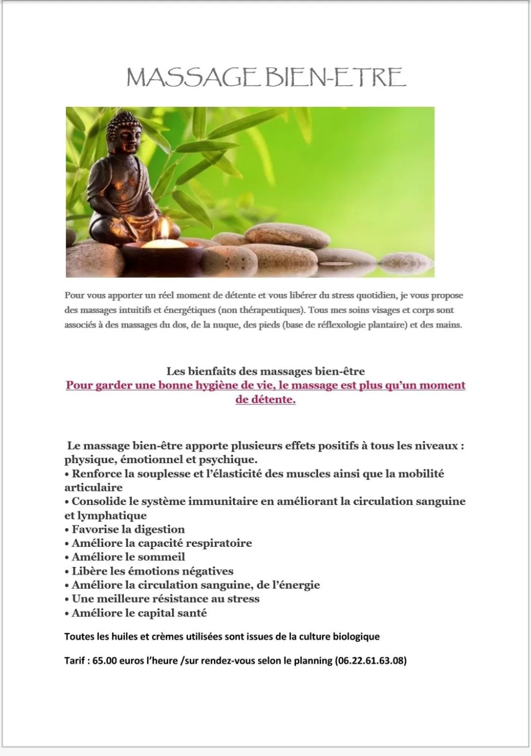 Massage in Troglodelice