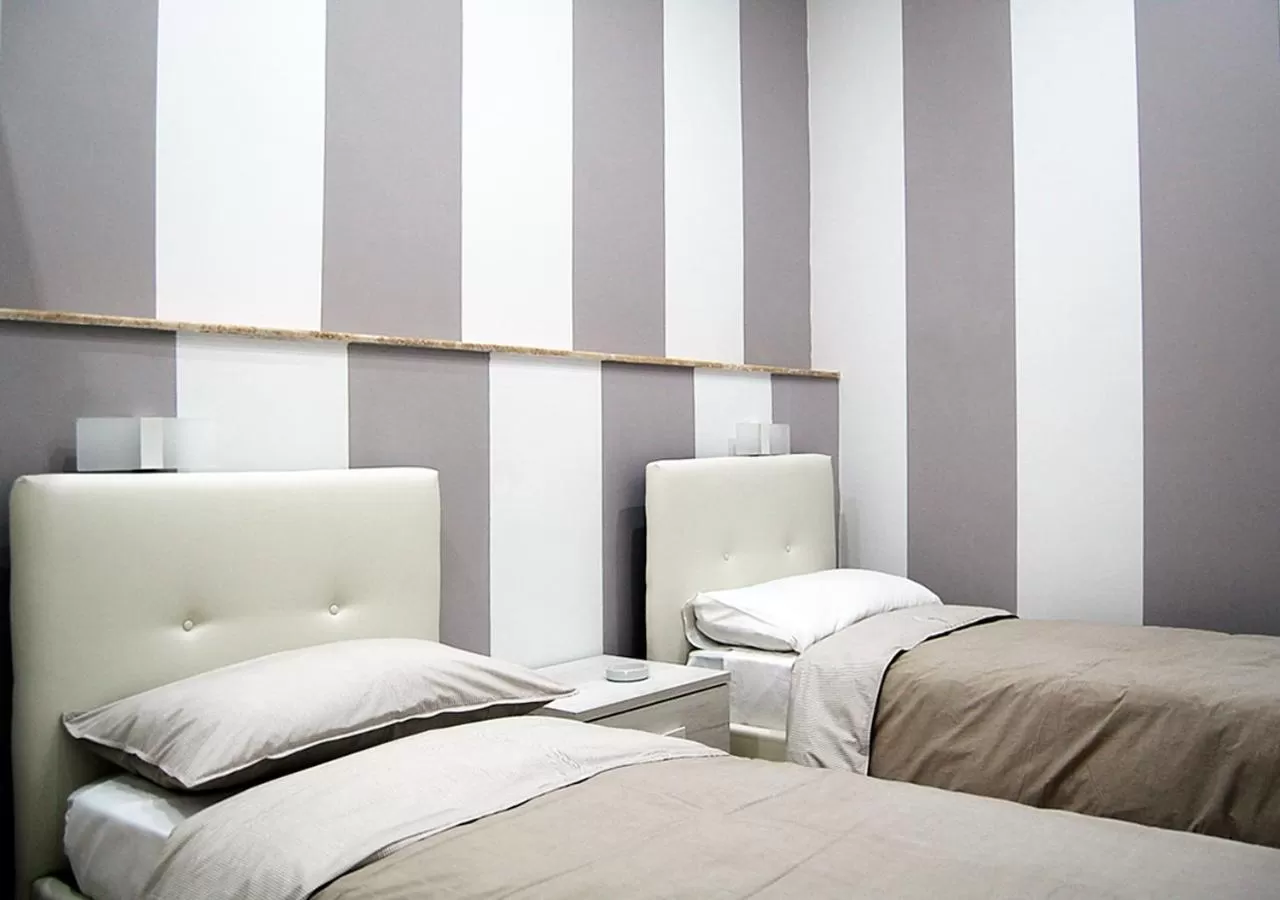 Bed in B&b Vittorio Emanuele II