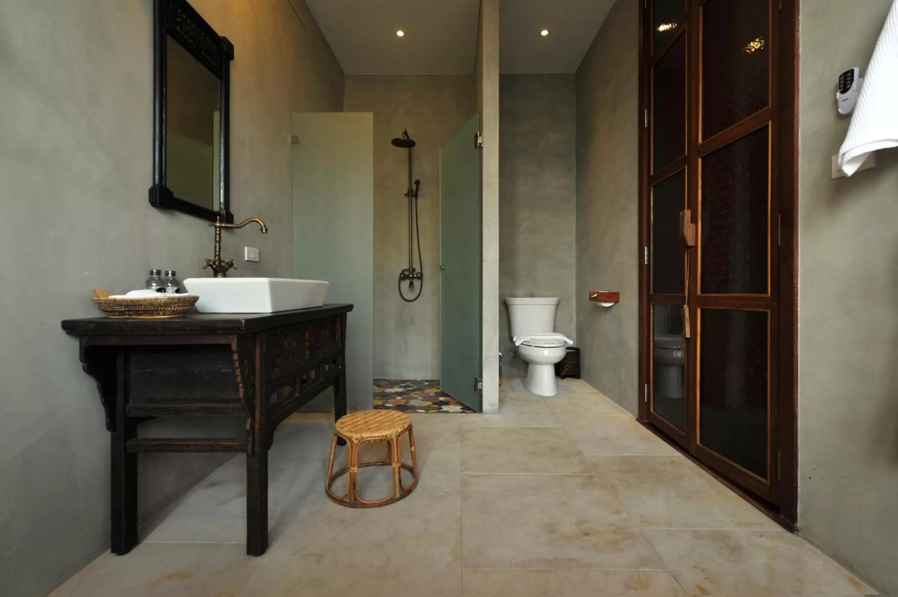 Shower in Villa Bangkok