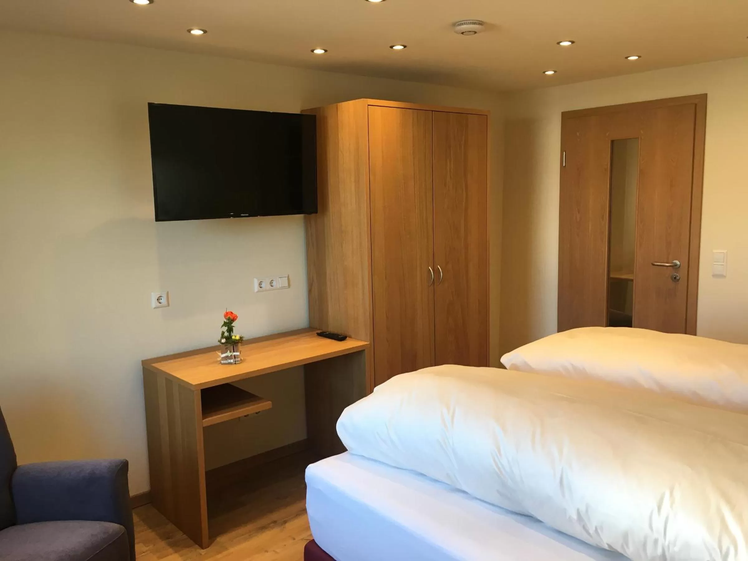 TV and multimedia, Bed in Gasthof zum Ochsen