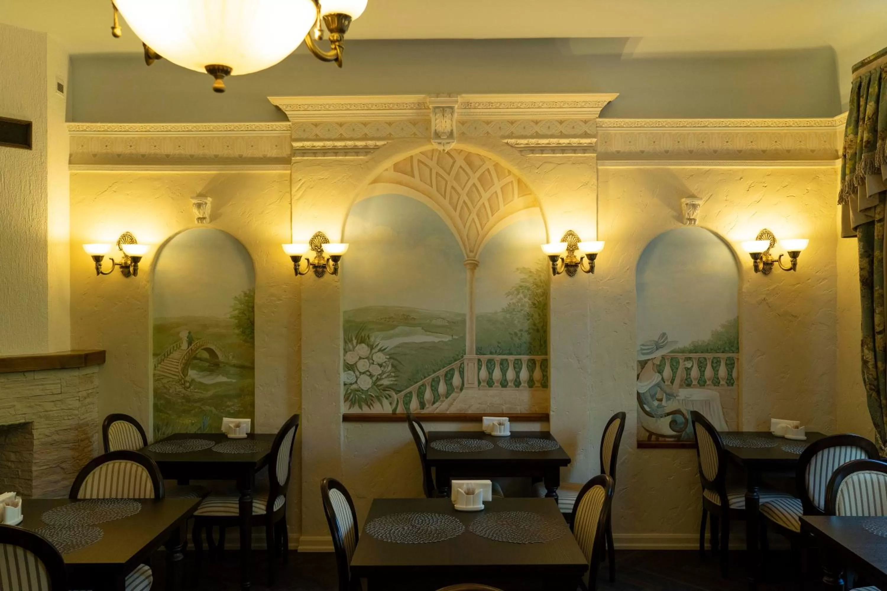 Seating area in Roze Villa