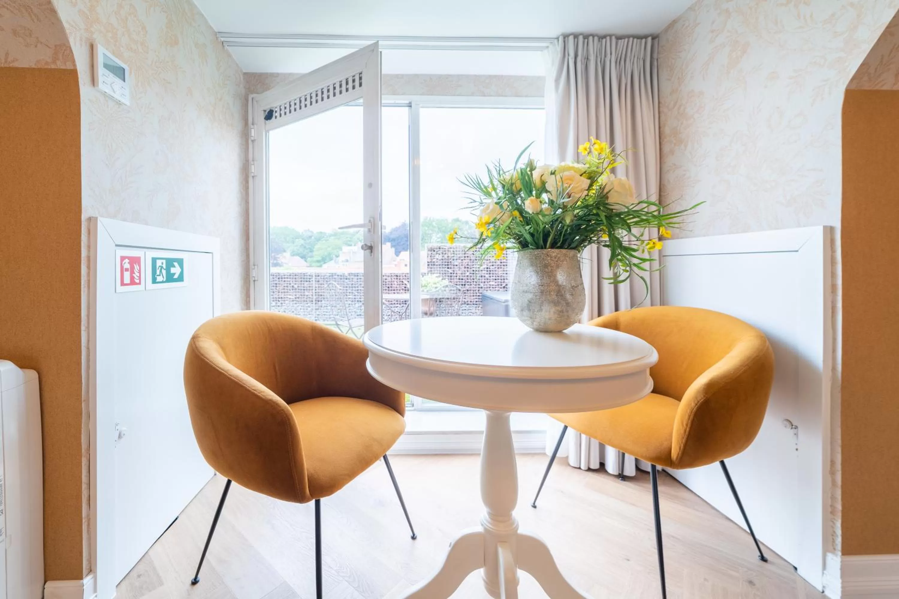 Seating area in Grand Hotel Normandy by CW Hotel Collection