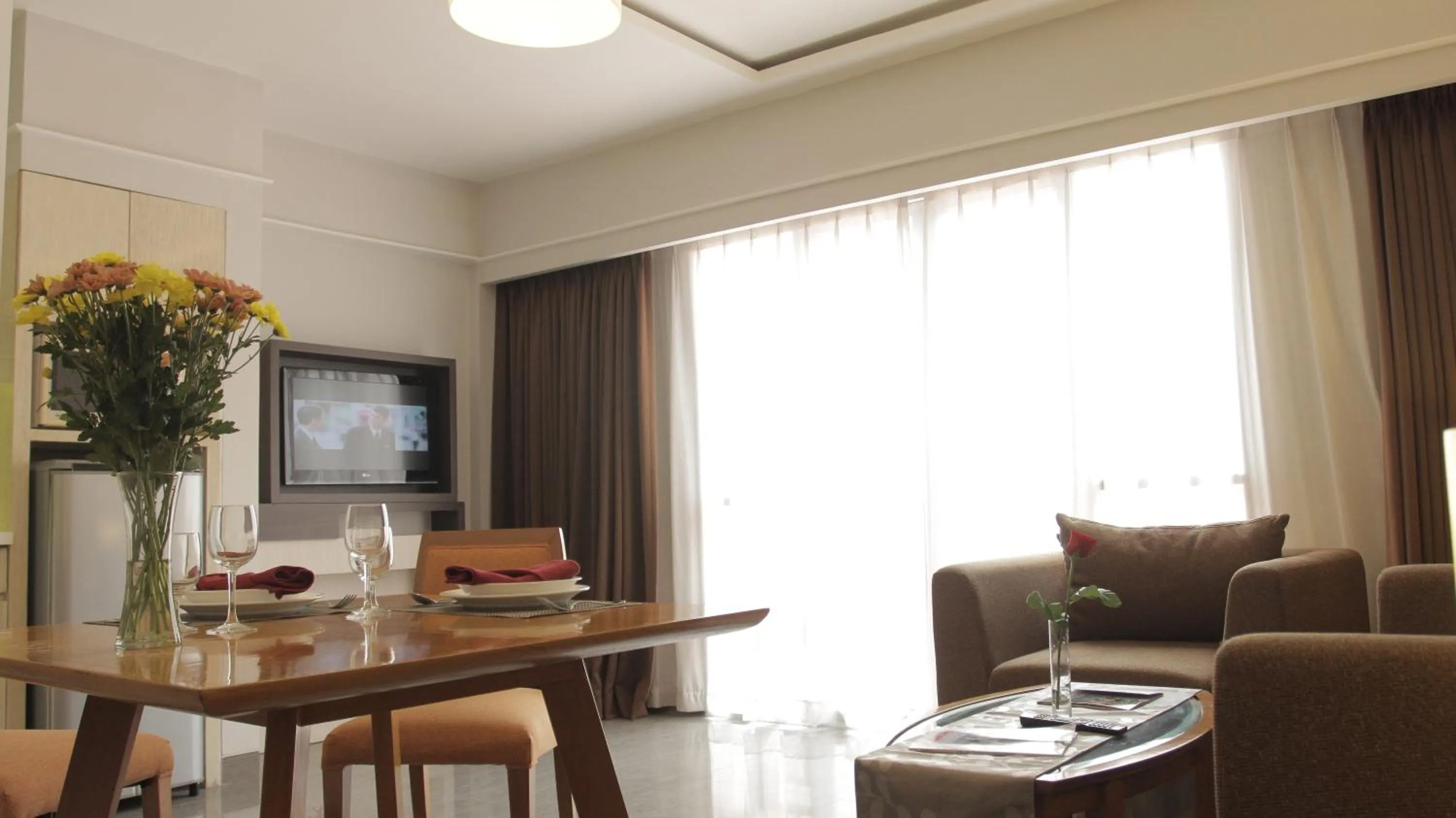 Seating Area in Novotel Surabaya Hotel