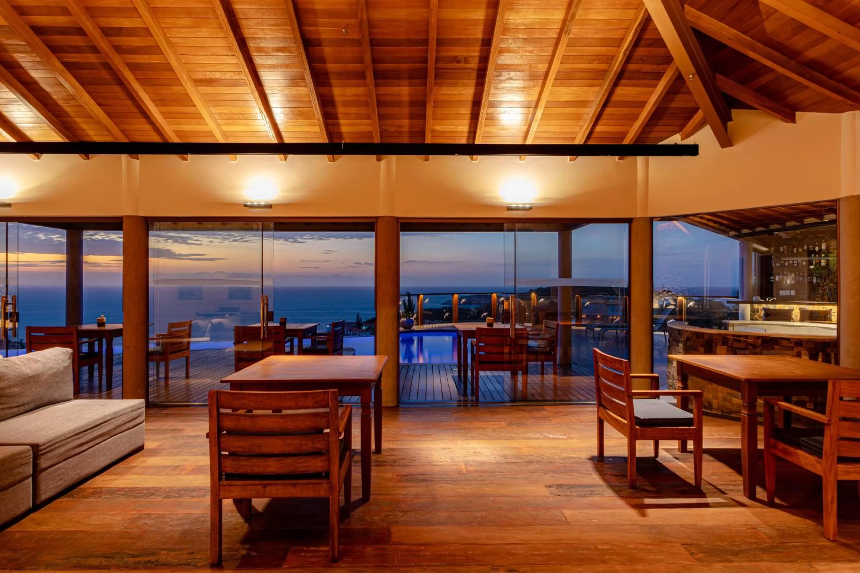 Living room in Casa Mirador Boutique Hotel