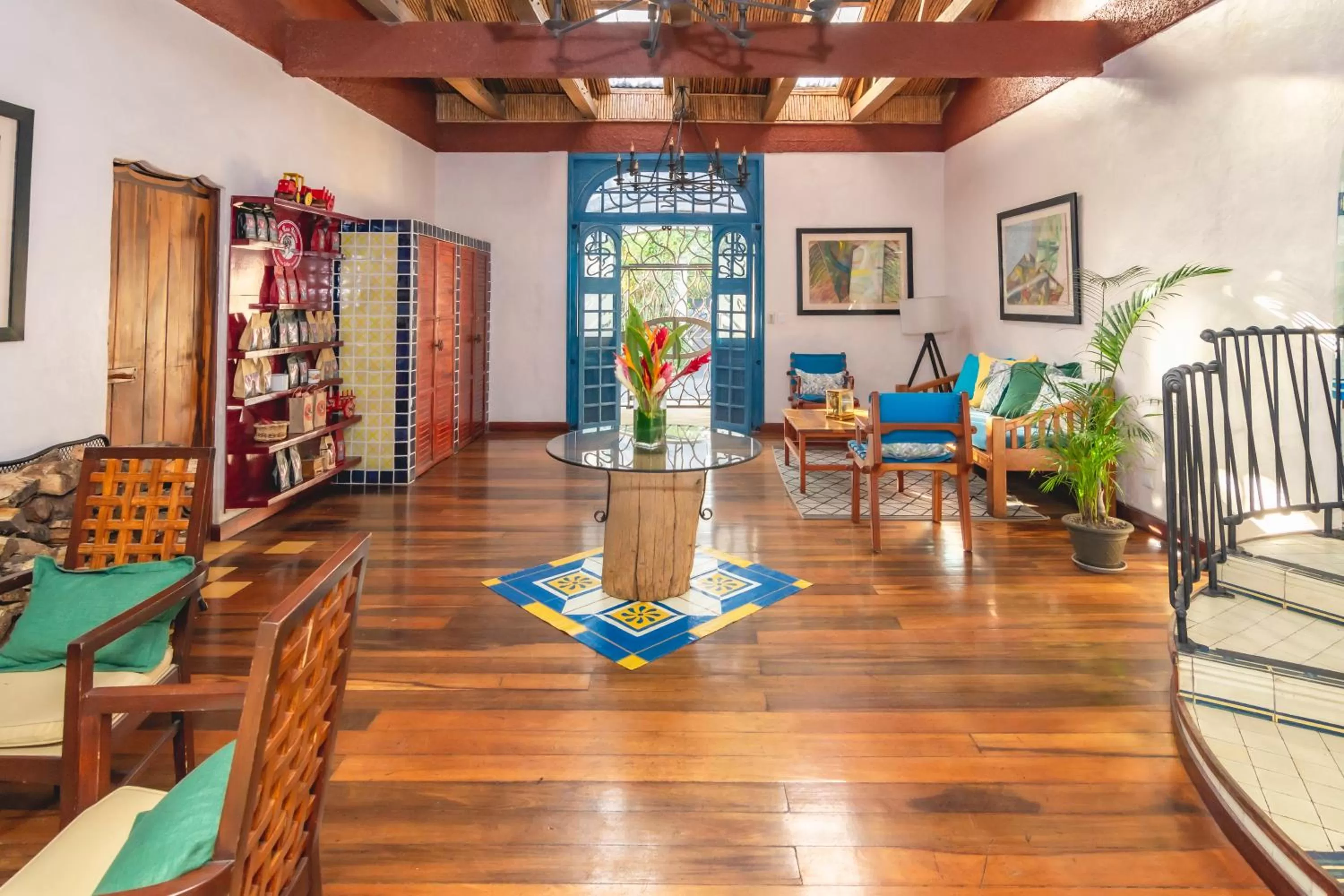 Restaurant/places to eat in Finca Rosa Blanca Coffee Farm and Inn