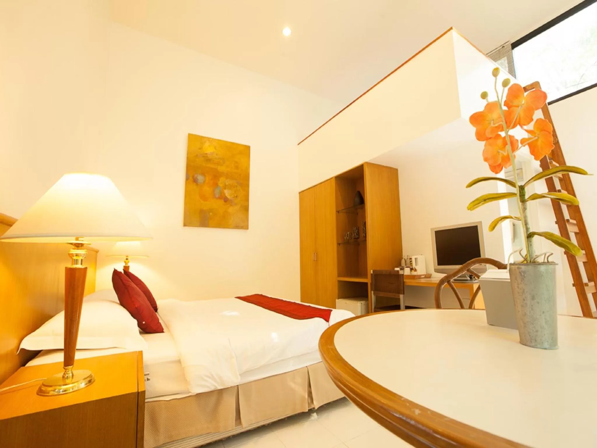 Bedroom, Bed in Nern Chalet Beachfront Hotel