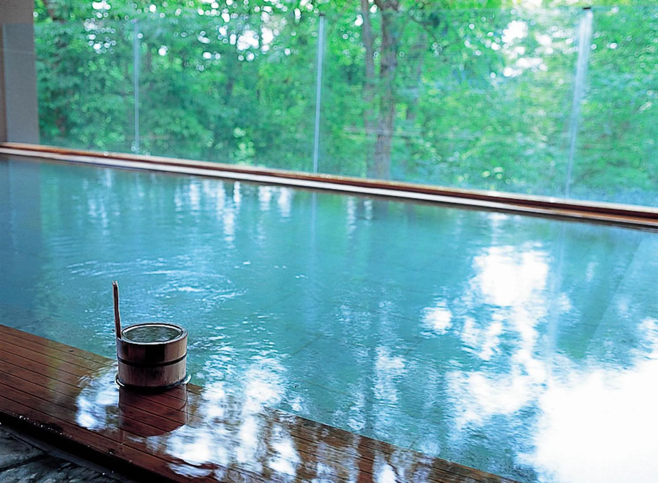 Hot Spring Bath in Hotel Kanronomori