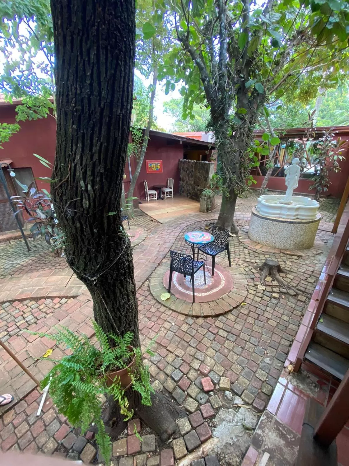 Patio in Boutique Hotel De La Fonte & Restaurant