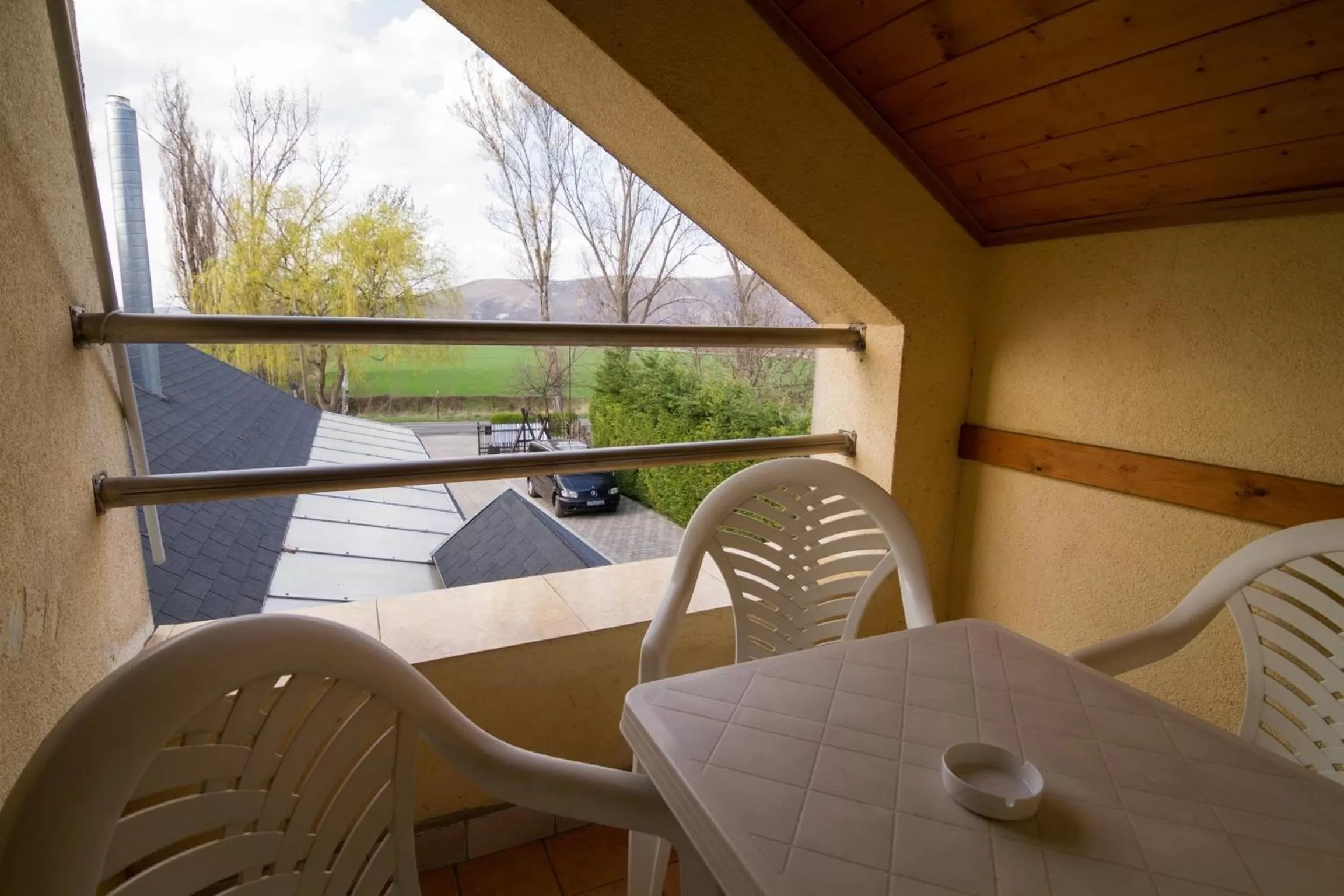 Balcony/Terrace in Lila Akác Vendégház Esztergom