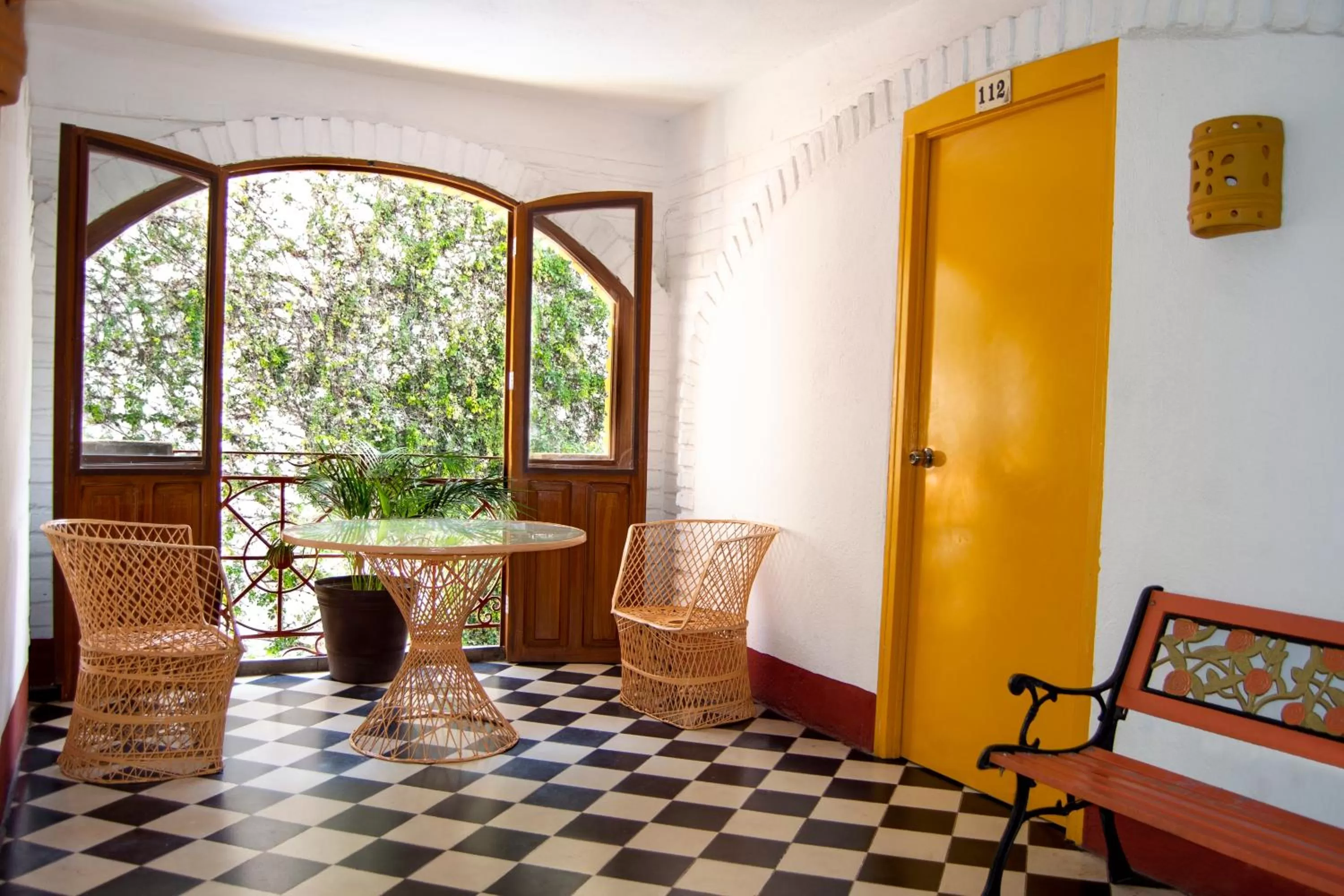 Seating area in Hotel Hacienda de Vallarta Centro