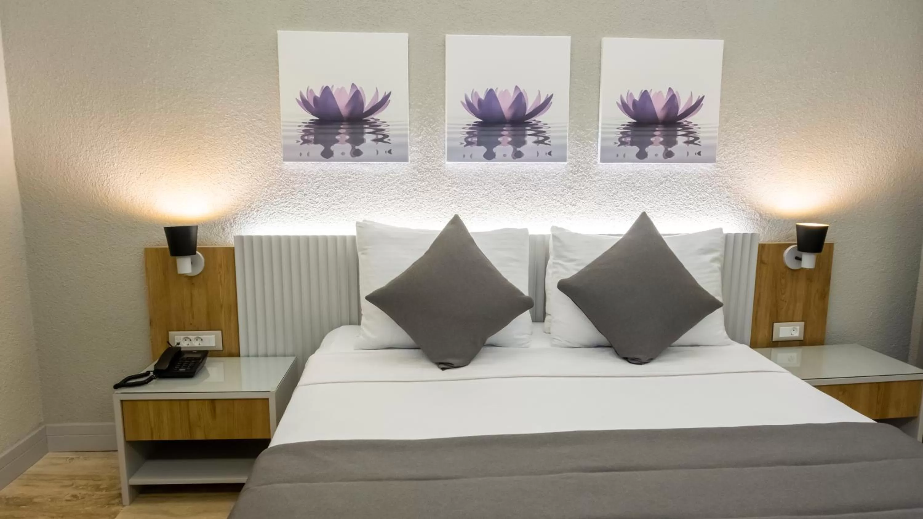 Bed in Ariel Hotel Alaçatı