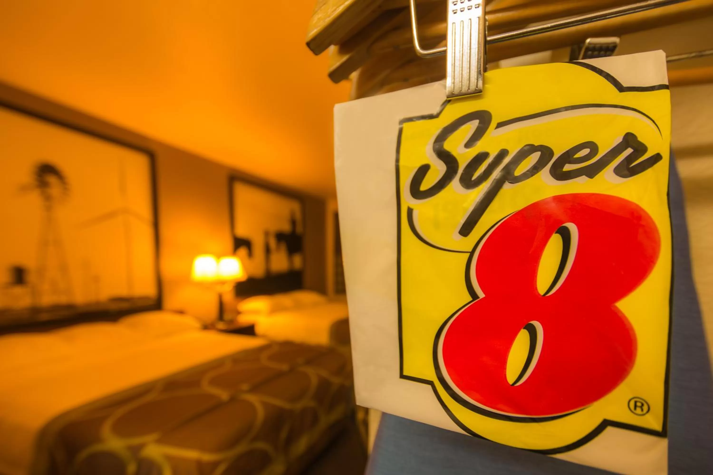 Photo of the whole room, Bed in Super 8 by Wyndham Oklahoma Airport Fairgrounds West