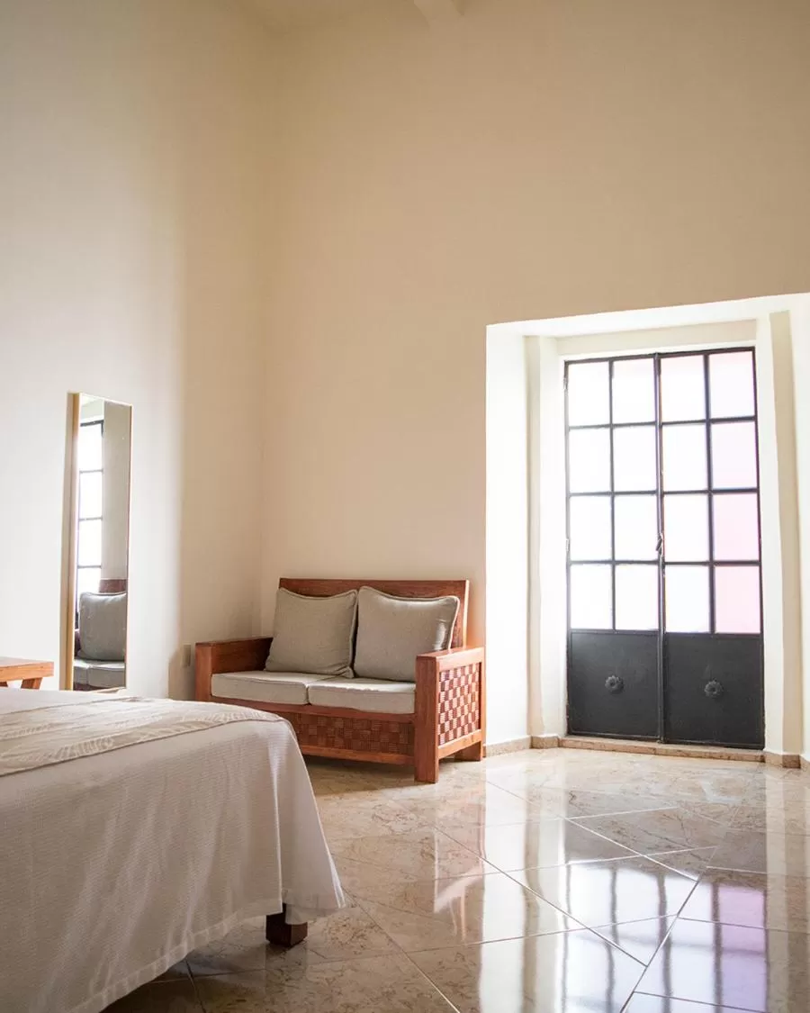 Bed in Hotel Catedral