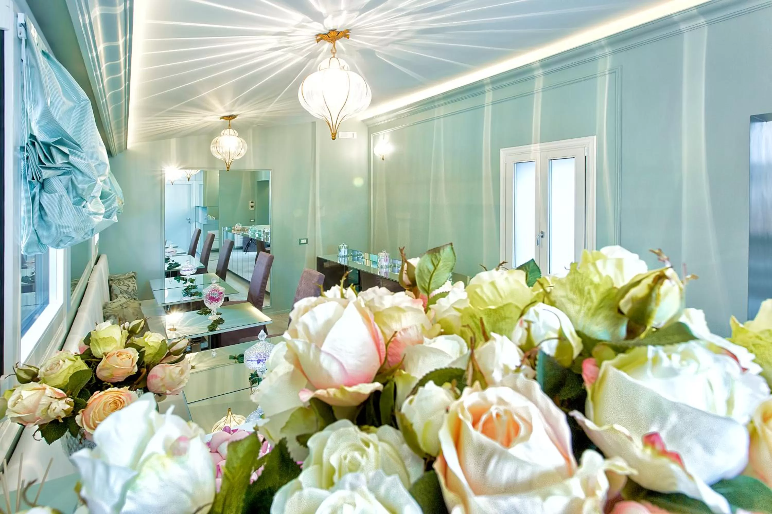 Decorative detail, Banquet Facilities in Aquamare, boutique b&b