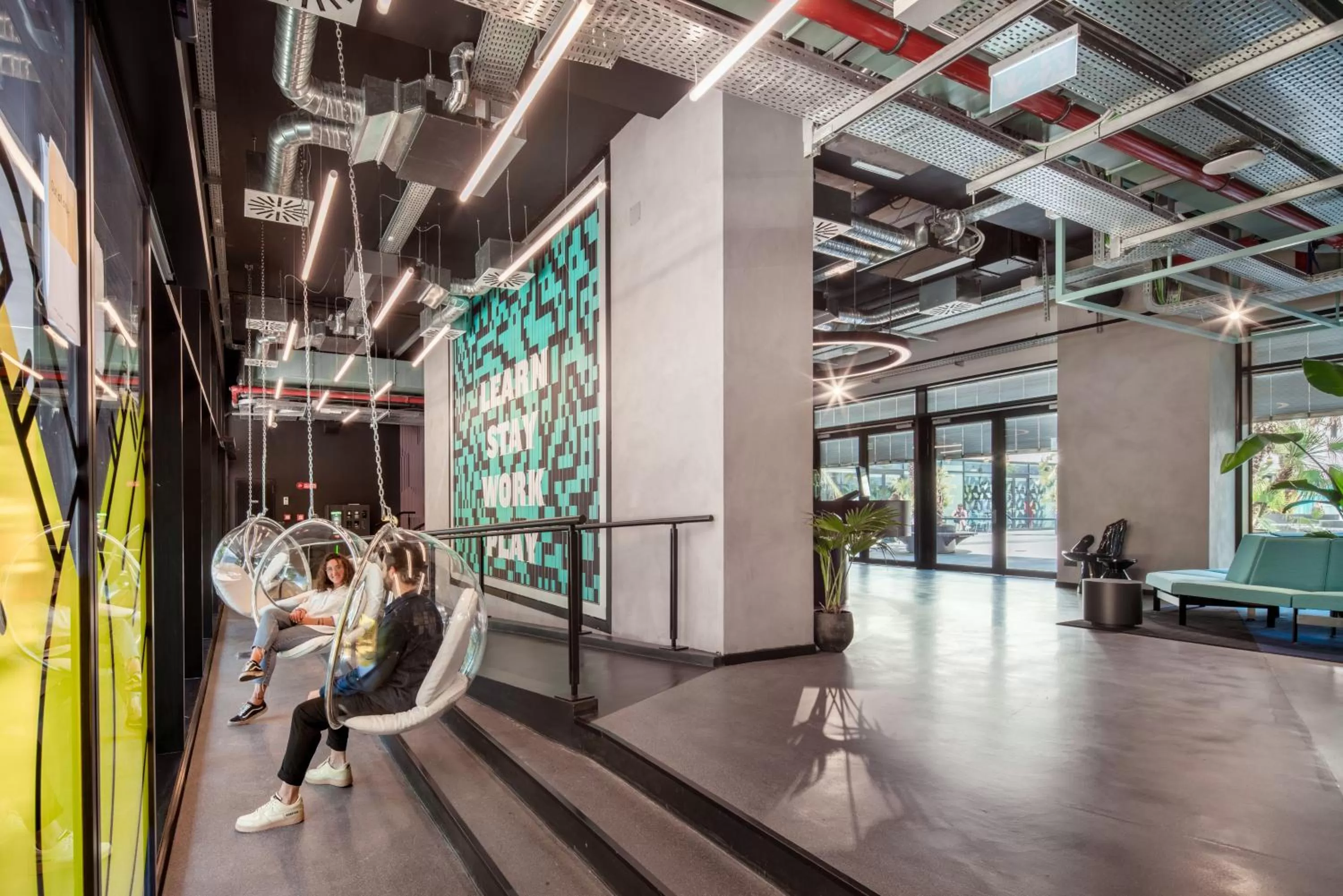 Lobby or reception in The Social Hub Bologna