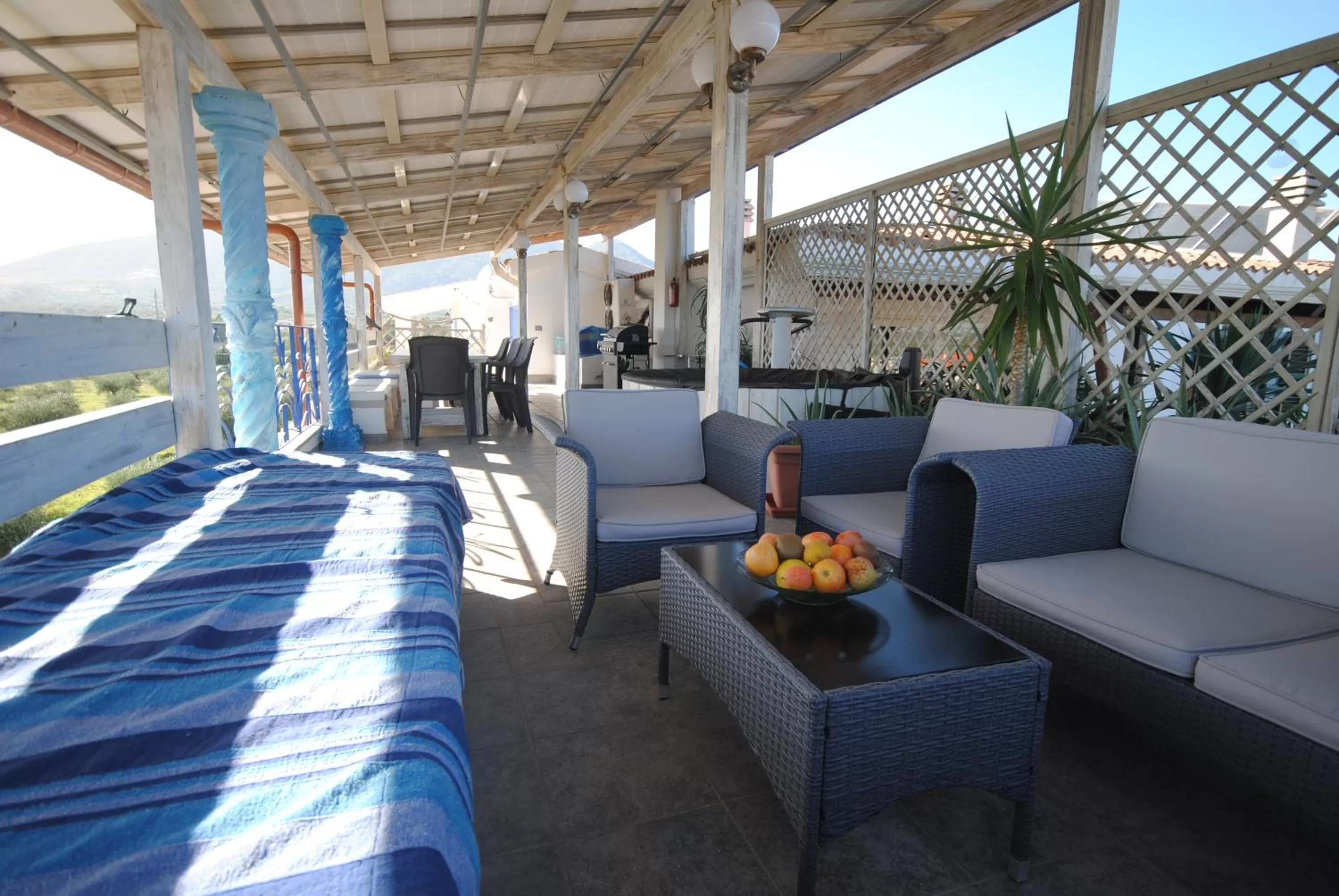 Balcony/Terrace in Holiday Residence Rifugio