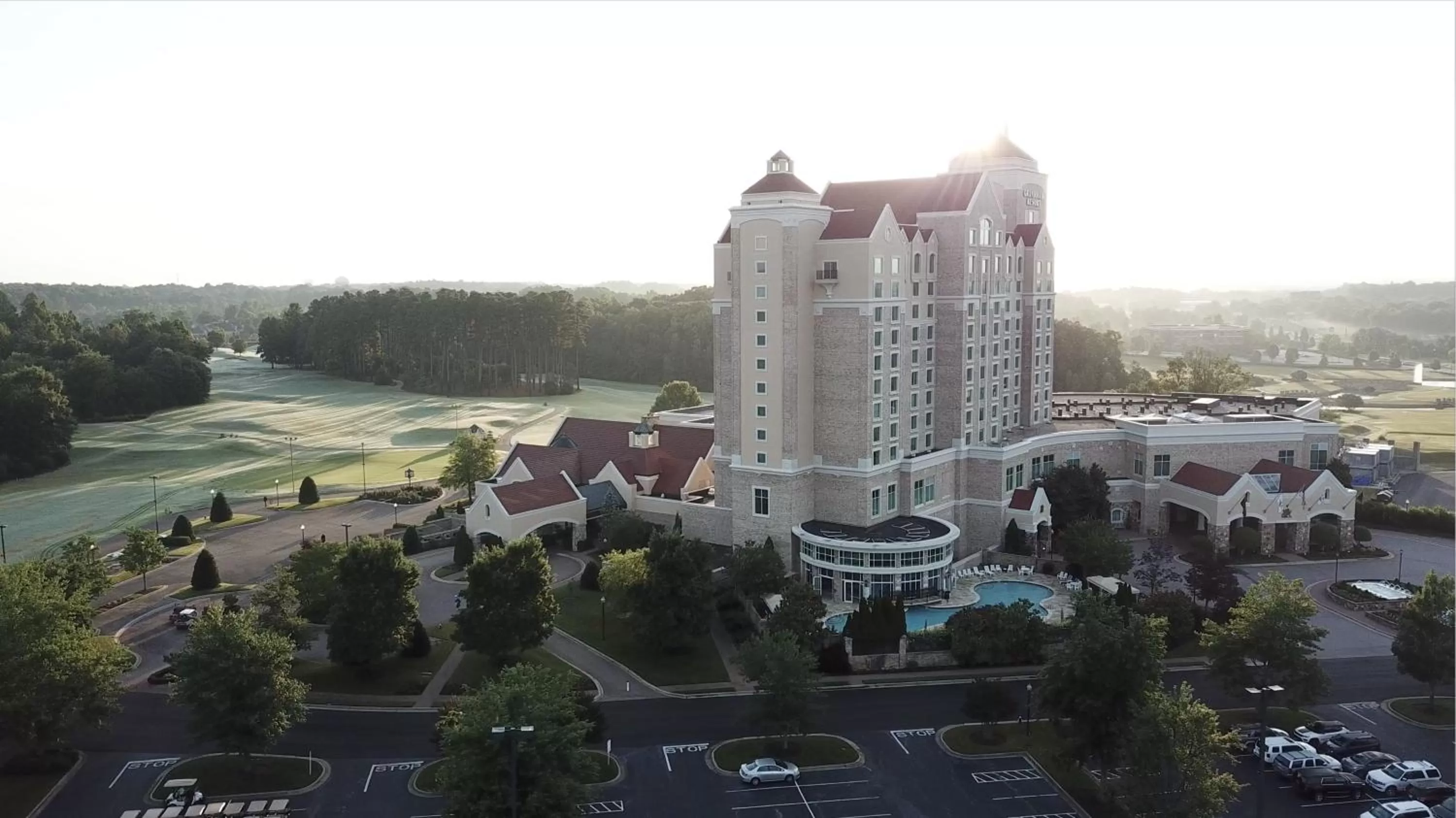 Bird's eye view in Grandover Resort & Spa, a Wyndham Grand Hotel