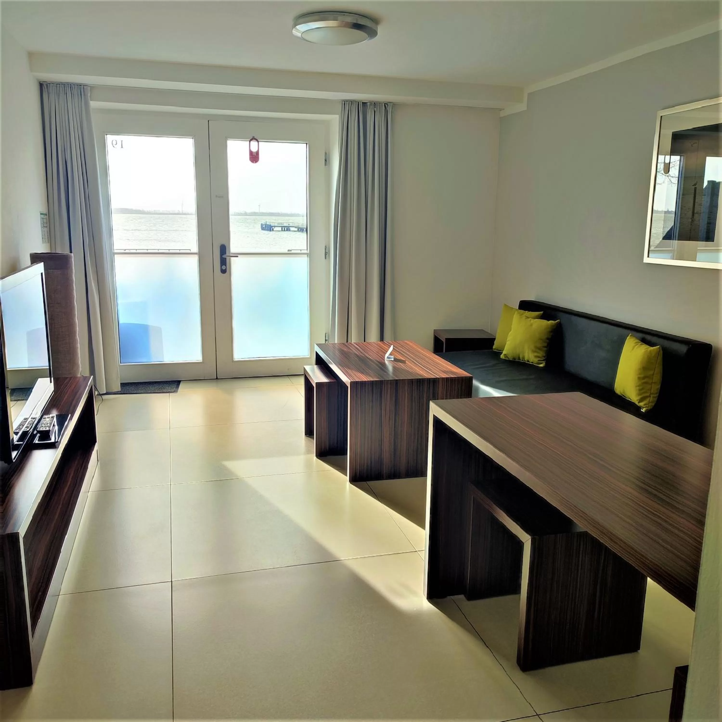 Living room in Strandhotel Dranske