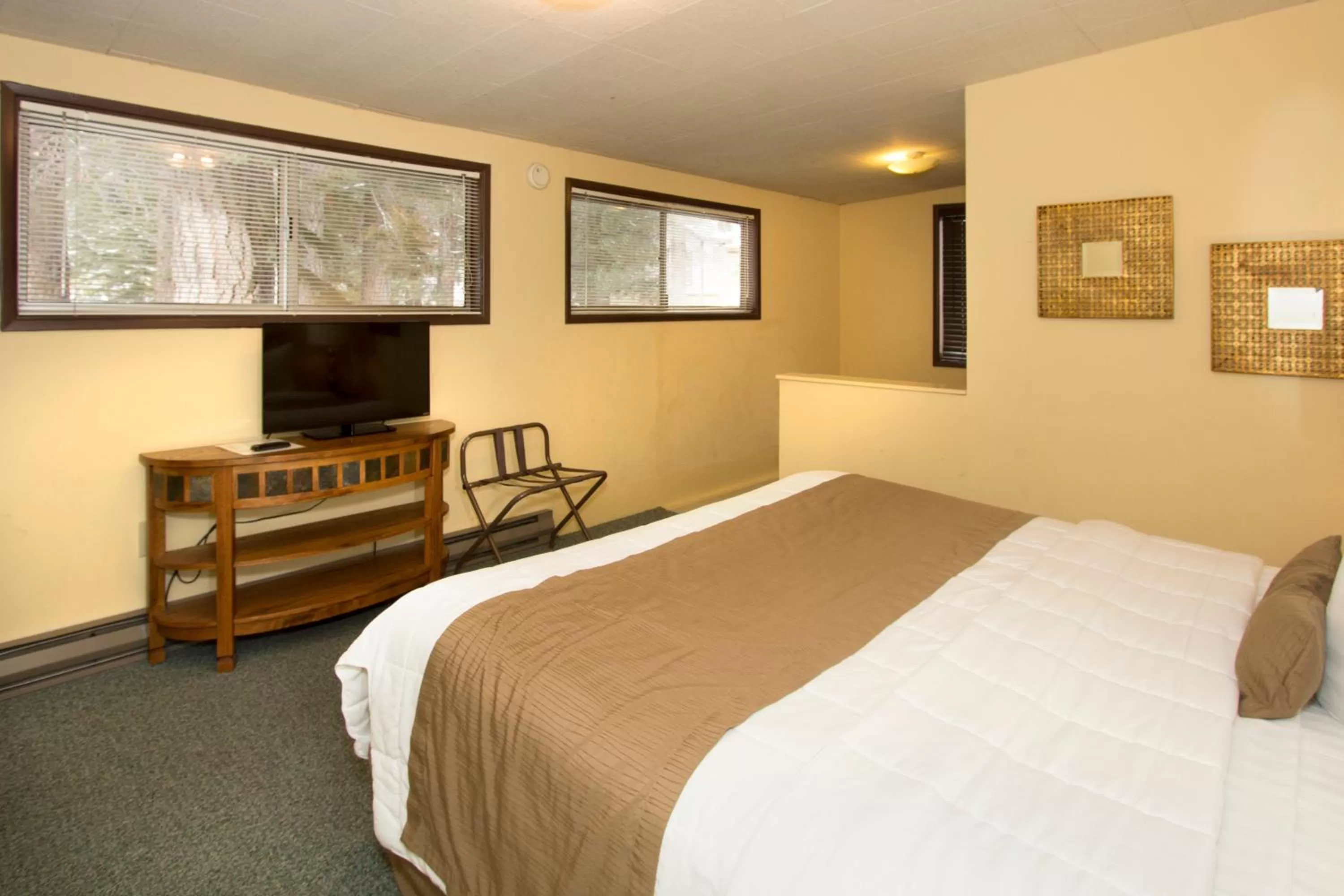 Bedroom, Bed in Holiday Haus