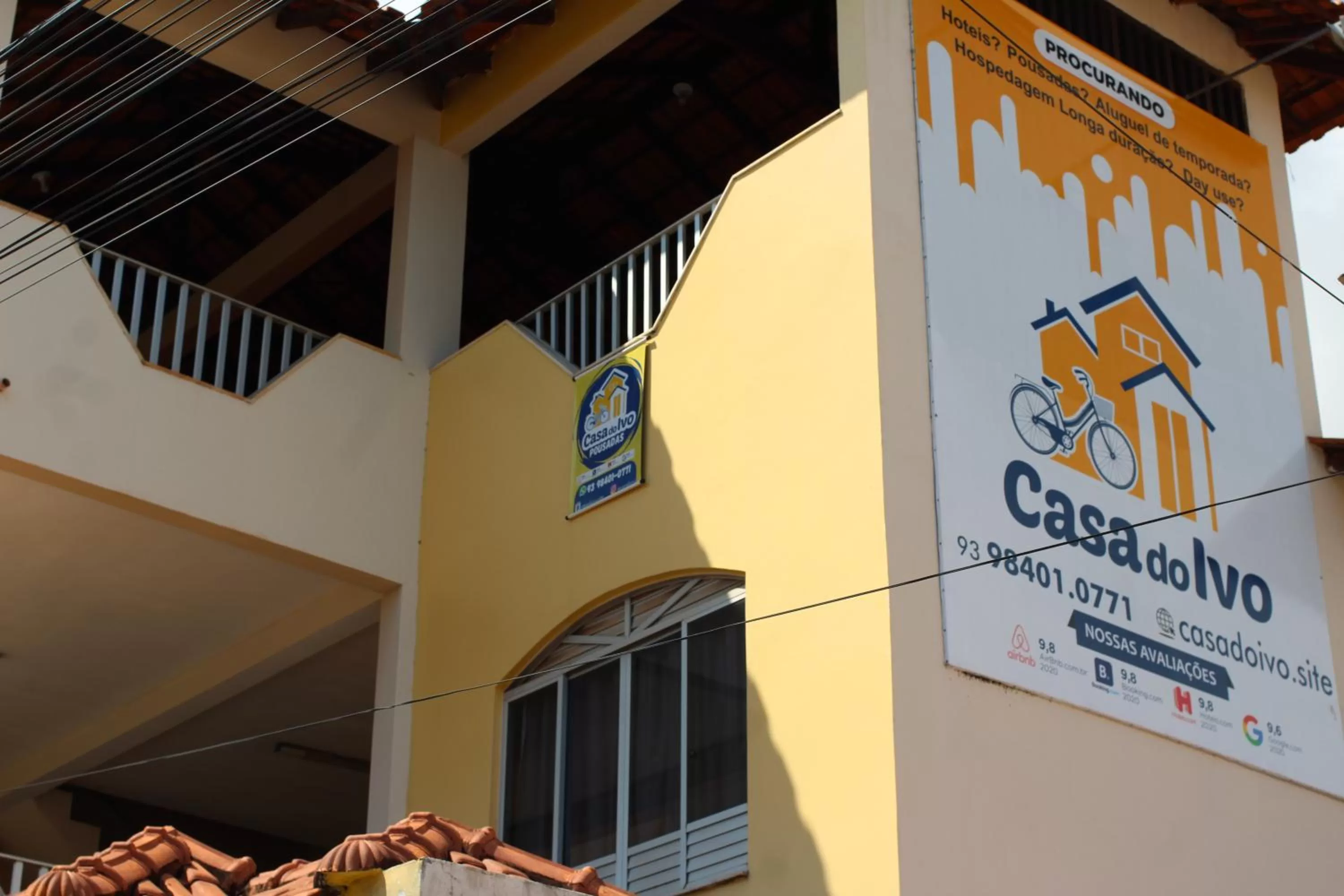 Property building, Property Logo/Sign in Pousada Casa do Ivo Santarém