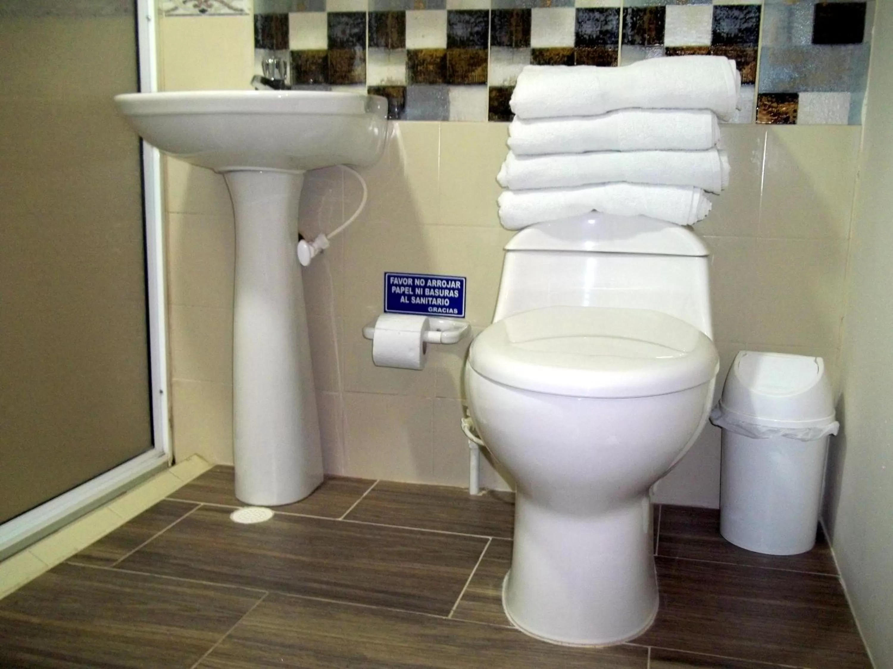 Bathroom in Cabañas Las Bifloras