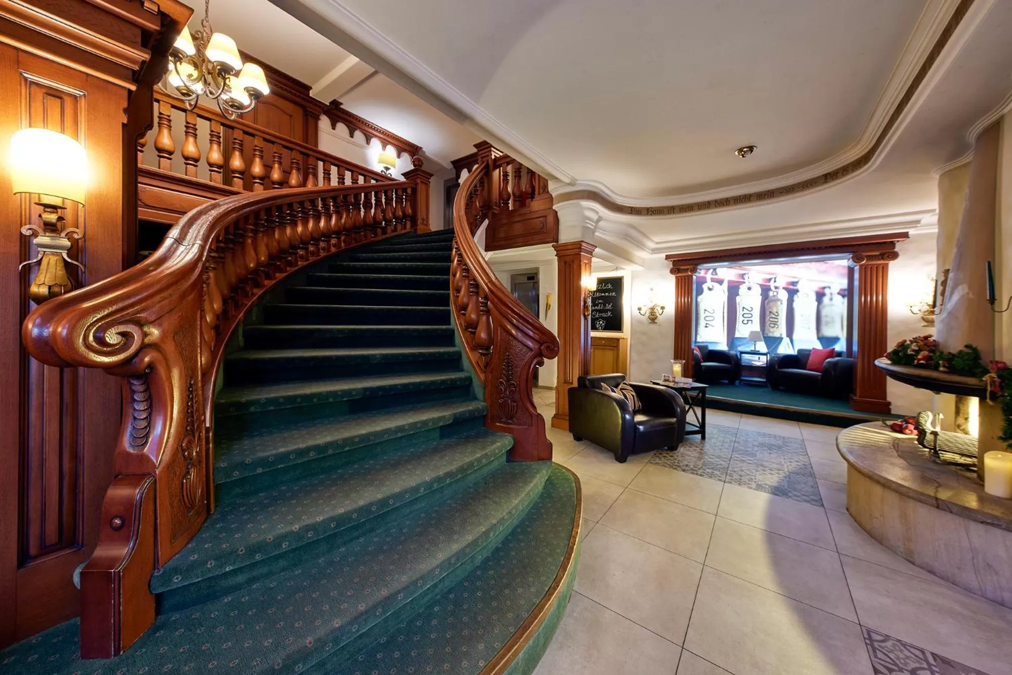 Lobby or reception in Struck Landhotel & SPA