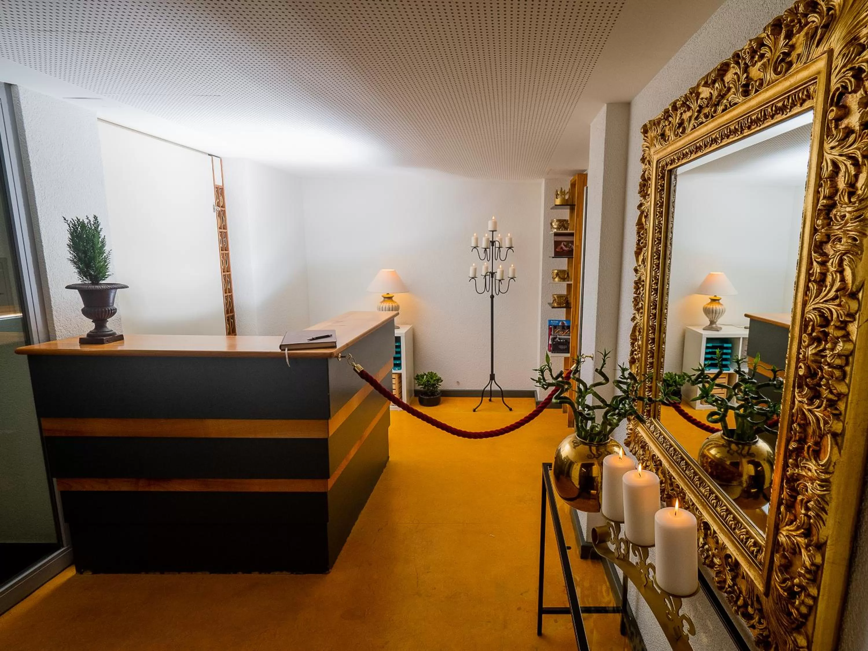 Lobby or reception in Hotel Rhyhof