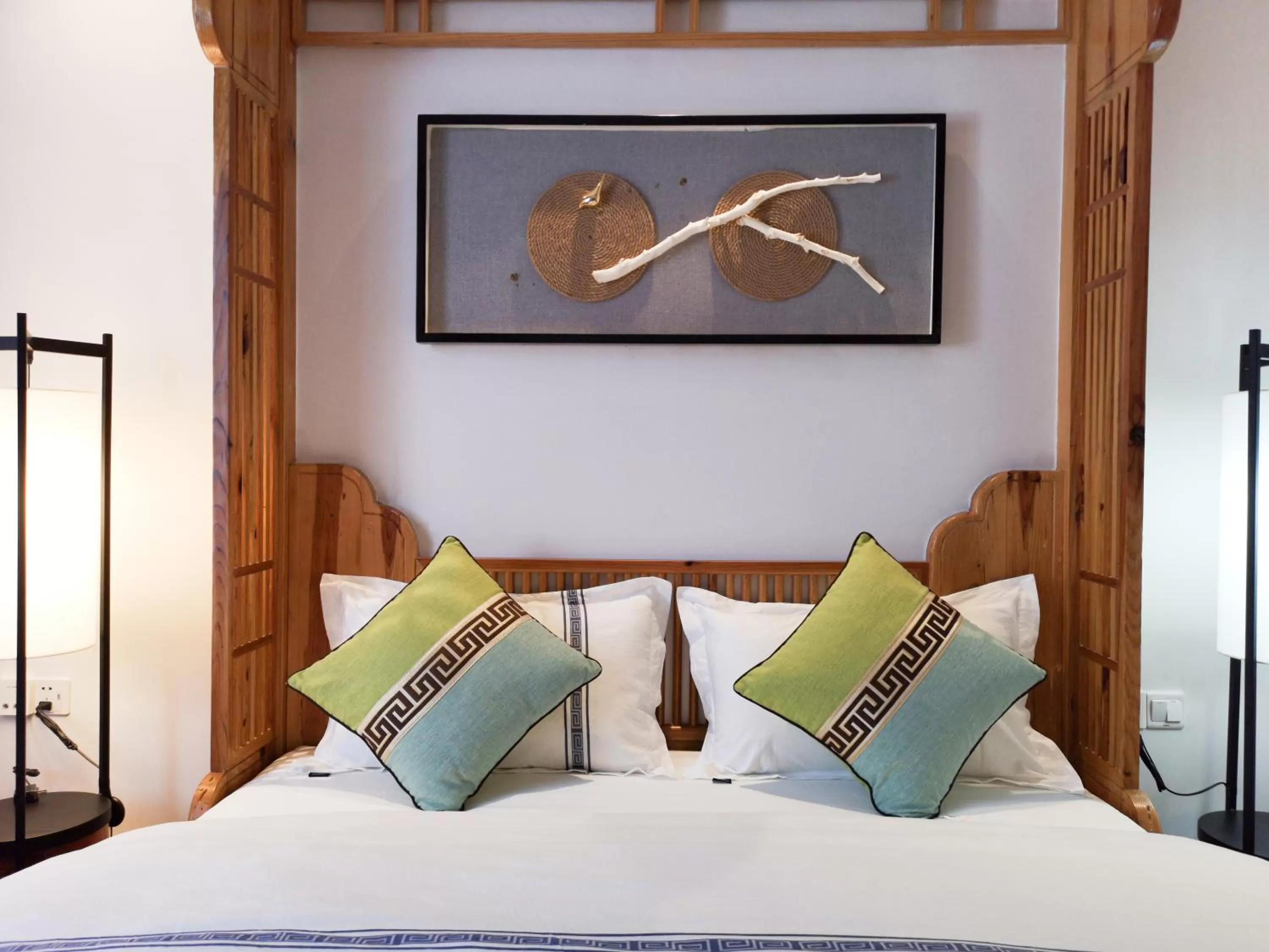 Bed in Yuelu Homestay