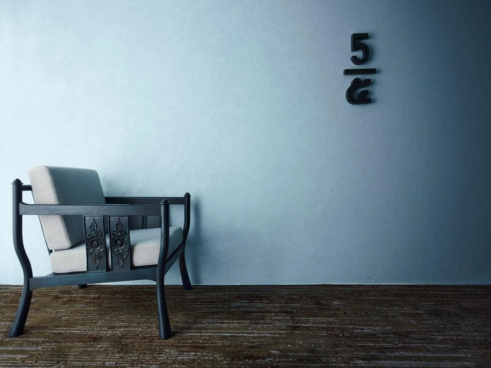 Decorative detail in 56 Surawong Hotel Bangkok