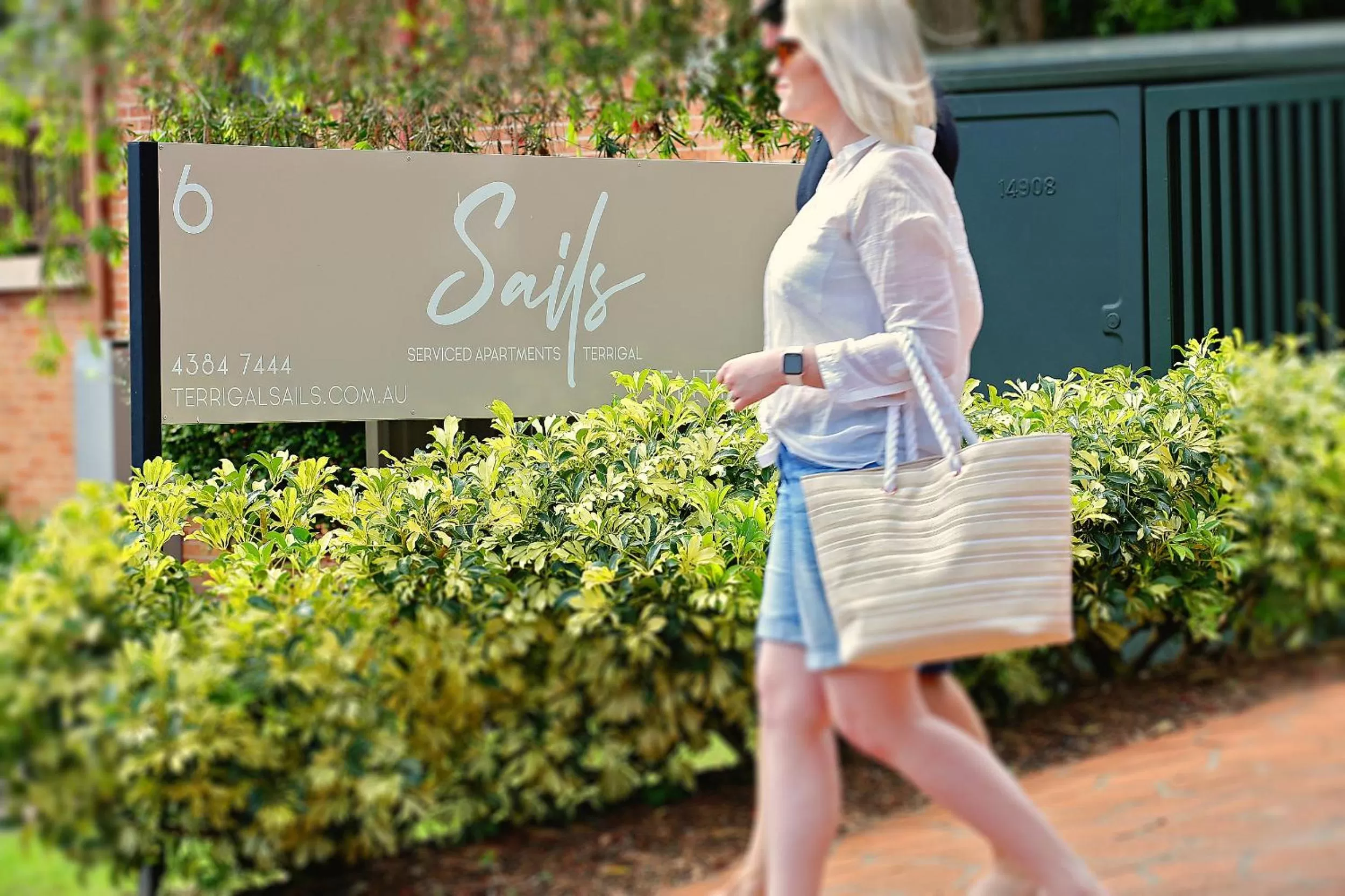 Facade/entrance in Terrigal Sails Serviced Apartments