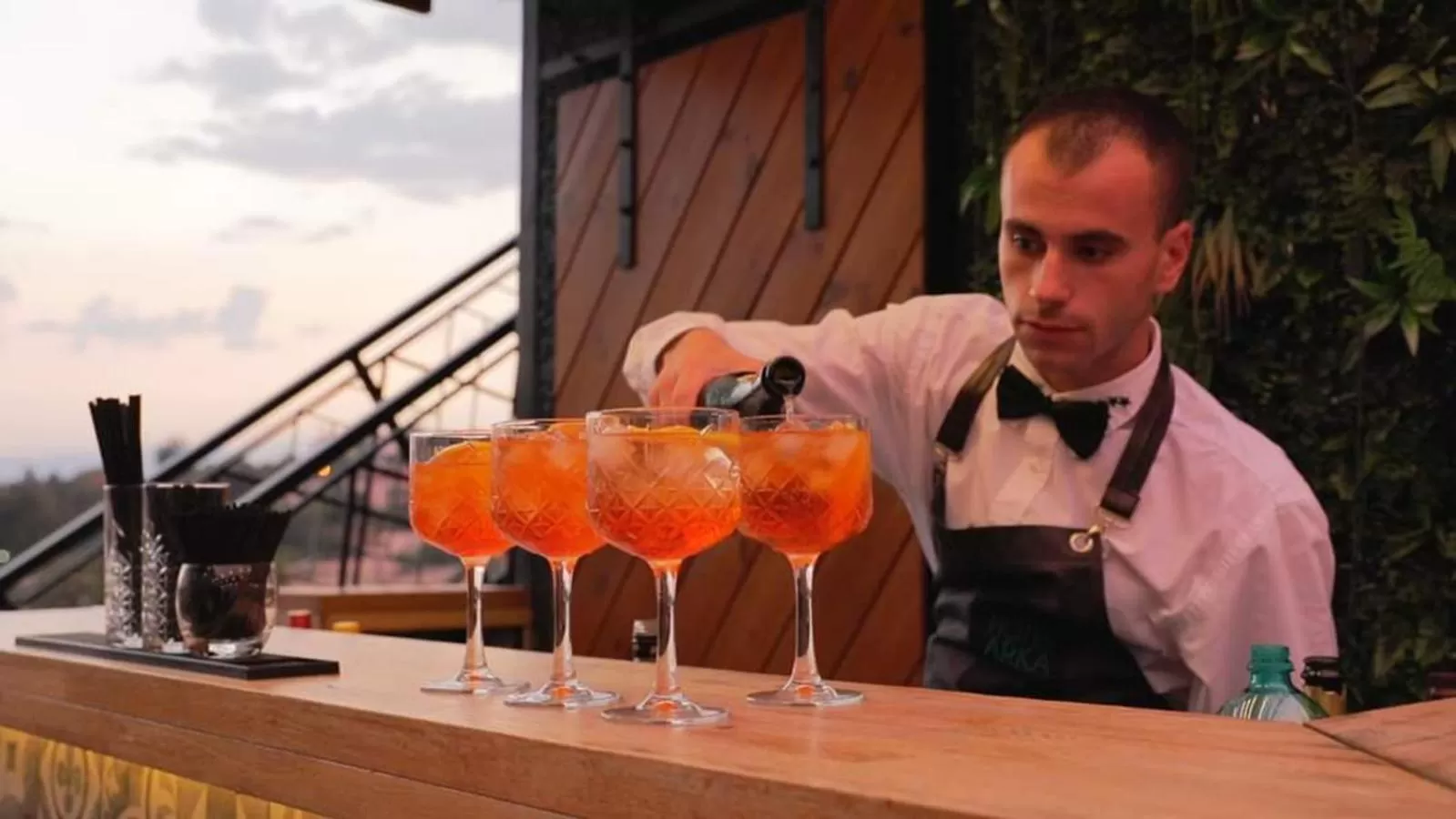 People in Hotel Arka