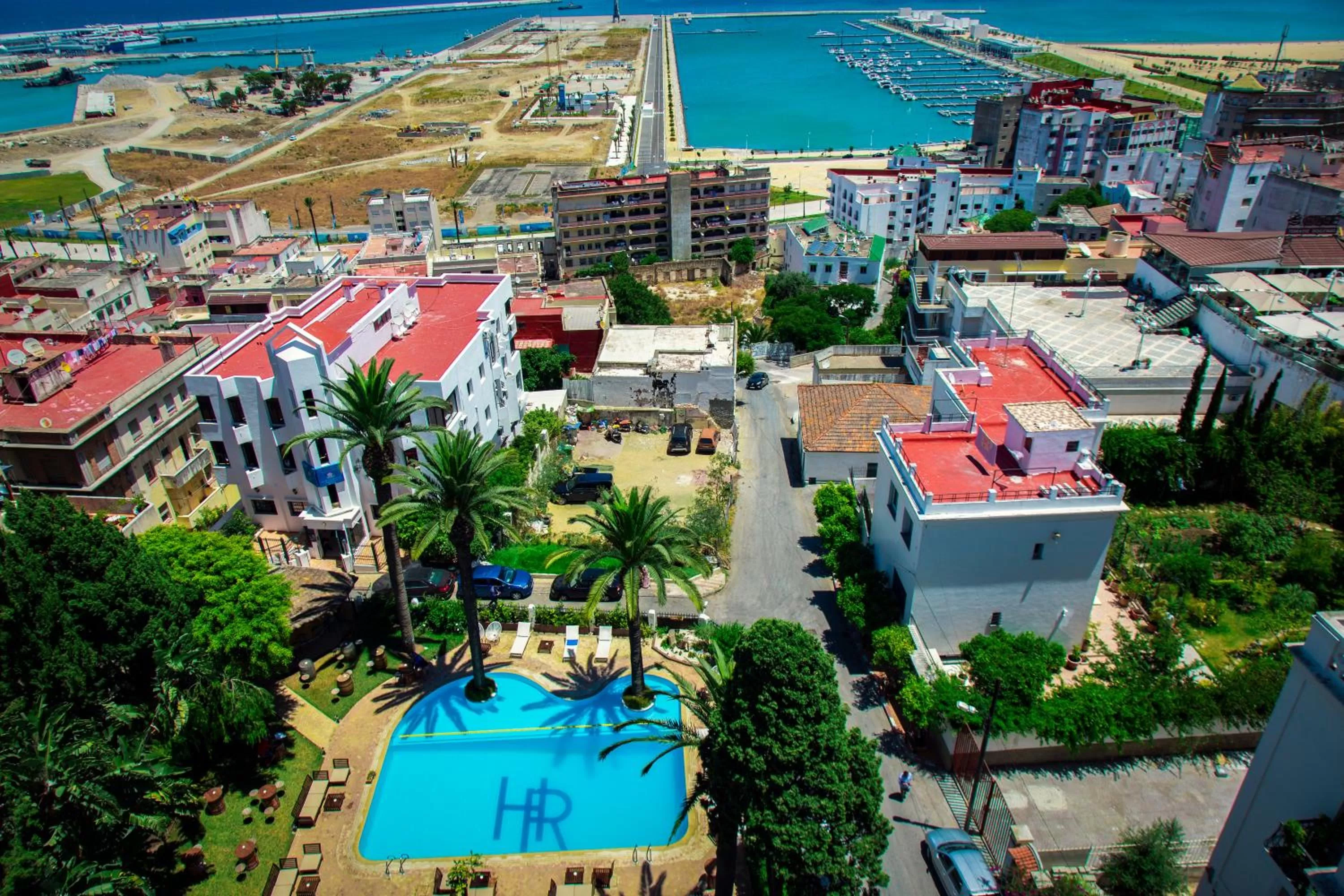 Bird's eye view in Hôtel Rembrandt