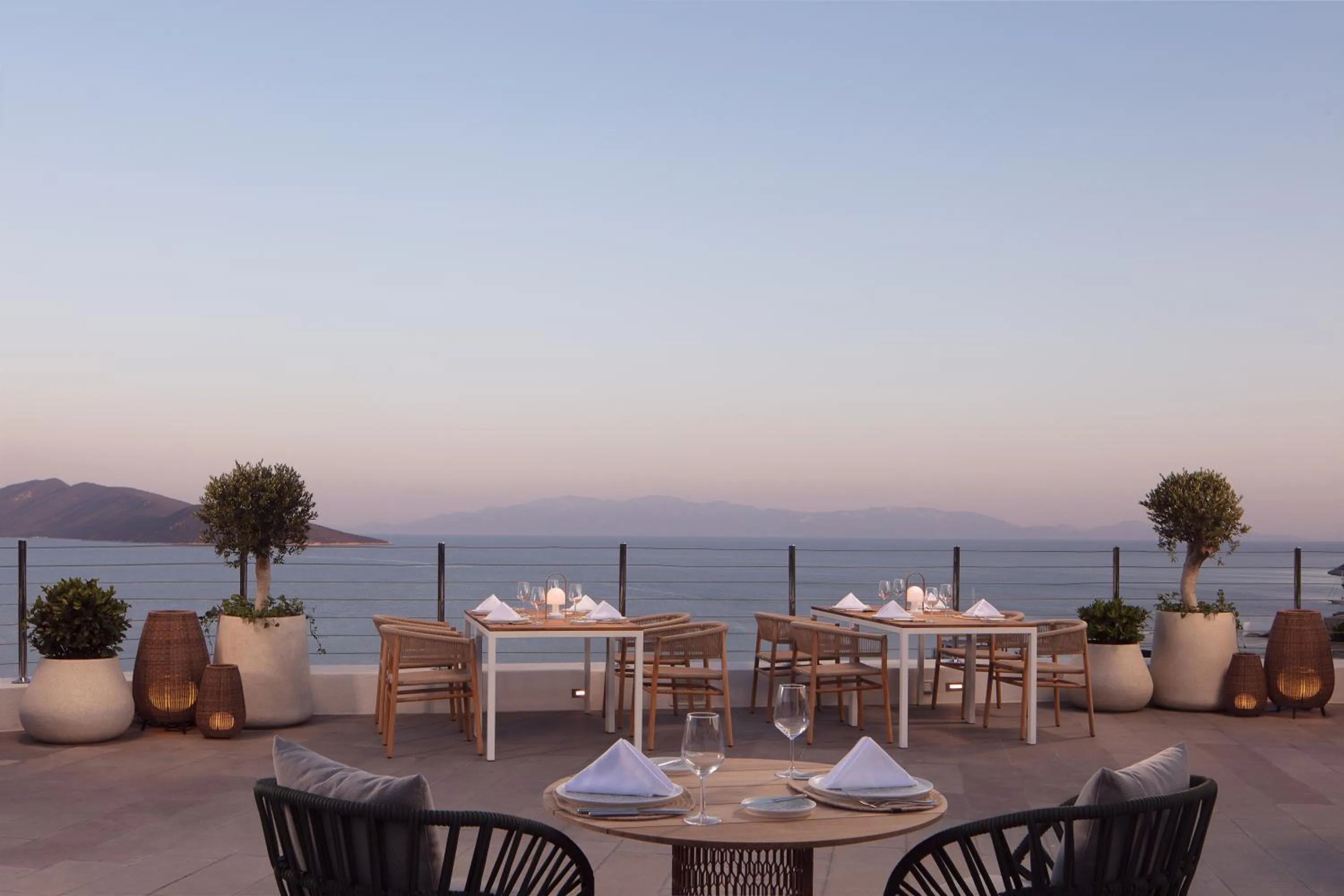 Patio in Doria Hotel Bodrum-City Center