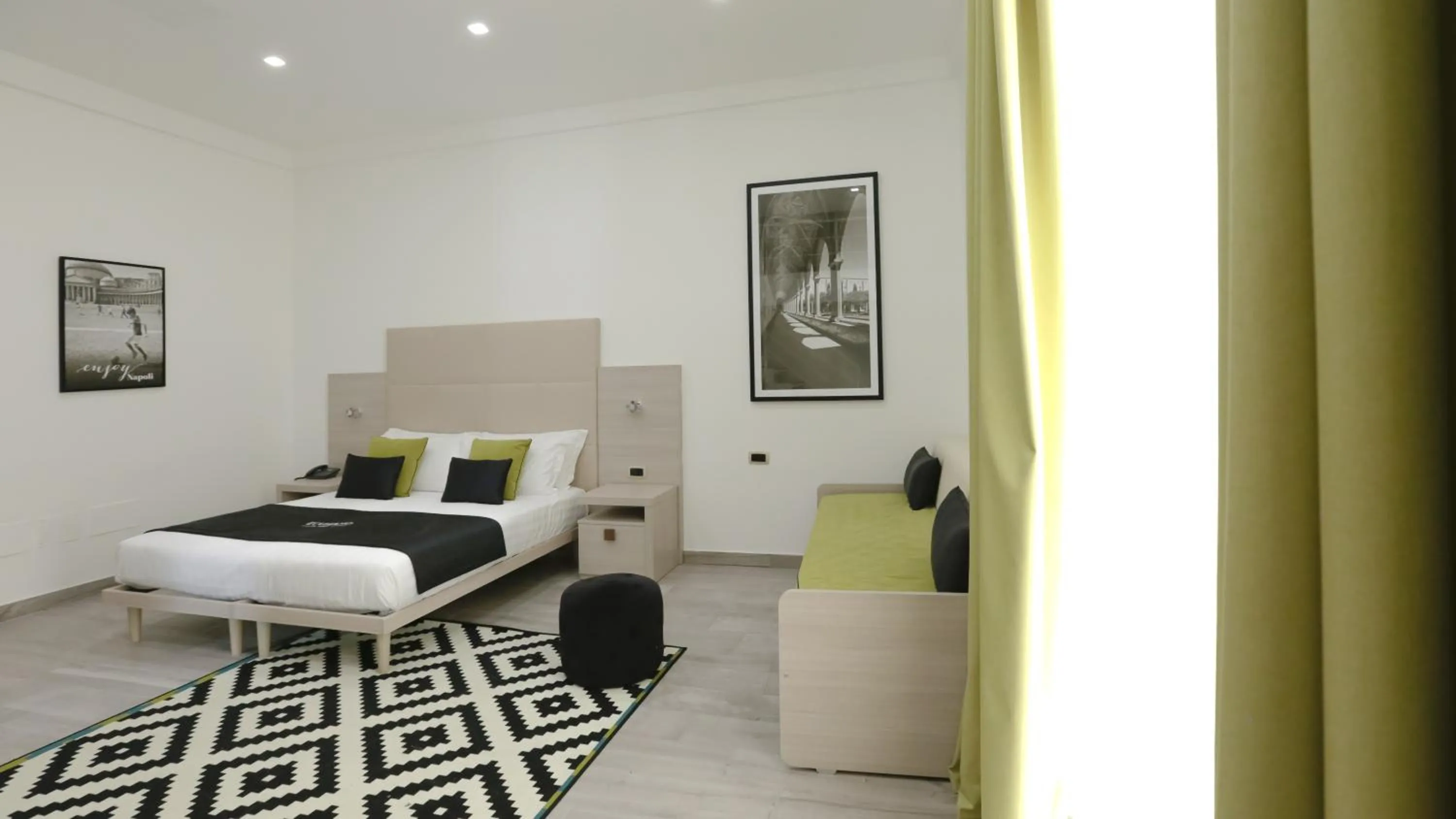 Bedroom in Ecumano Space