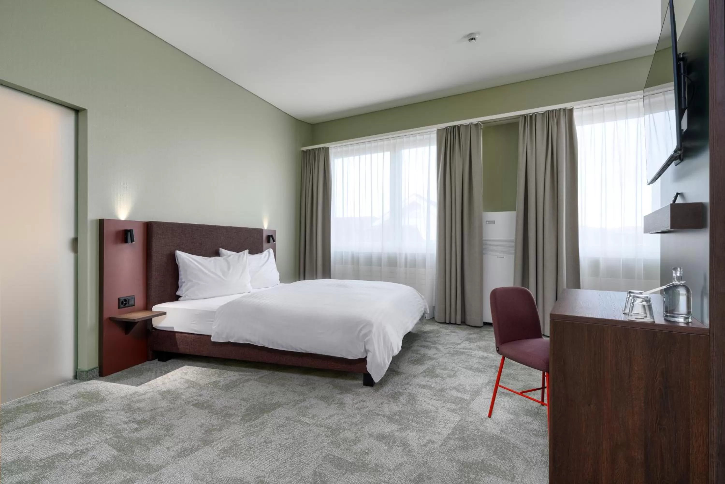 Bed in b-smart hotel Schönenwerd