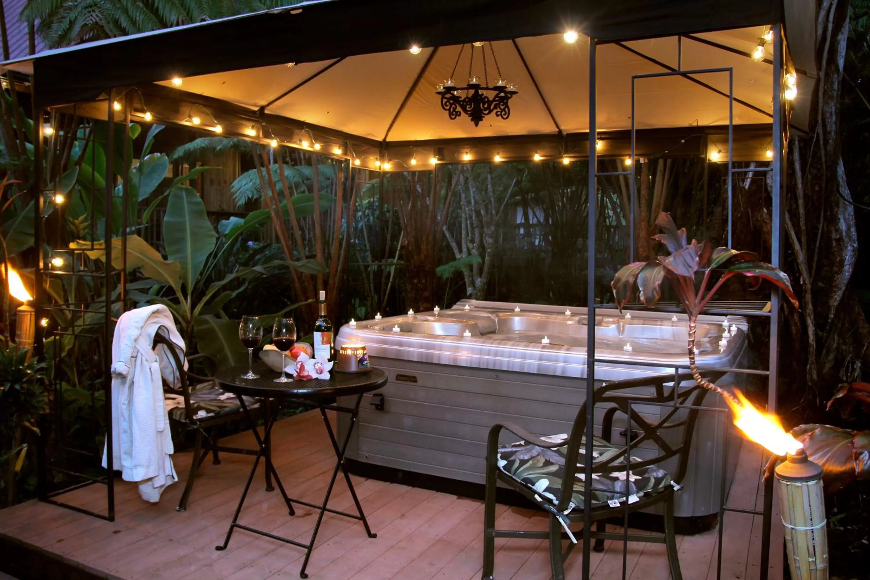 Garden, Restaurant/Places to Eat in Lotus Garden Cottages