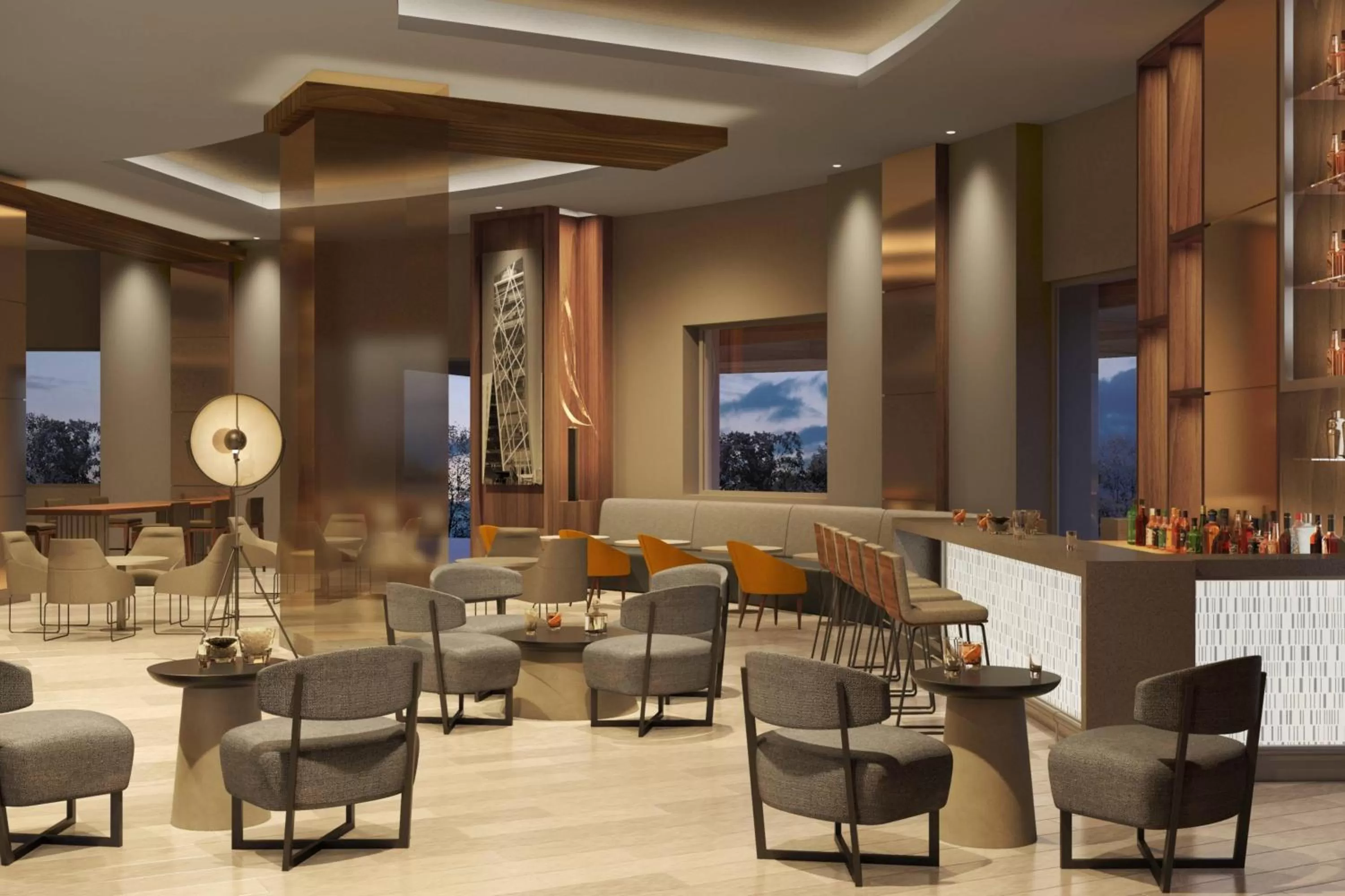 Lobby or reception in AC Hotel by Marriott Guadalajara Expo