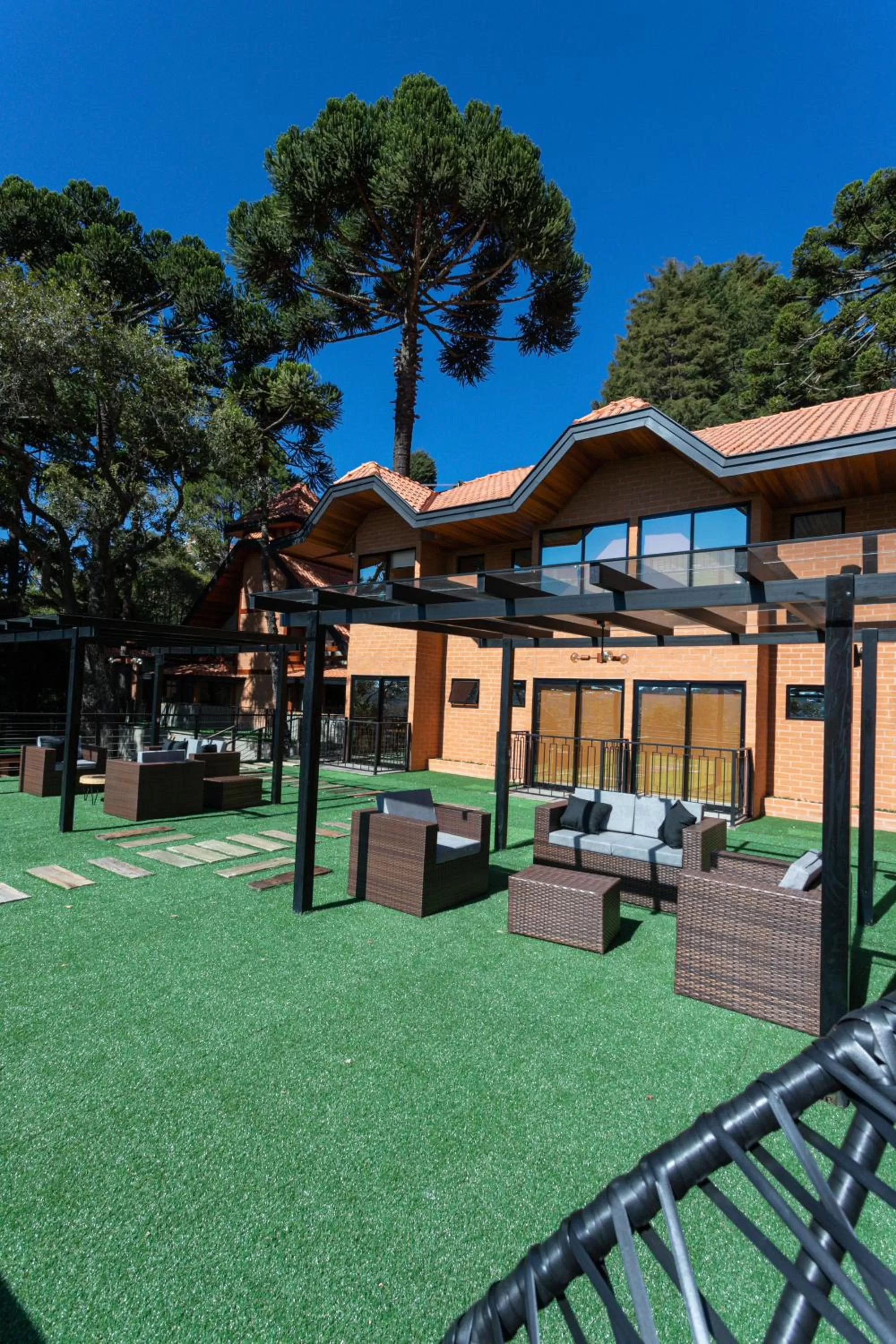 Patio in DOM Hotel Boutique