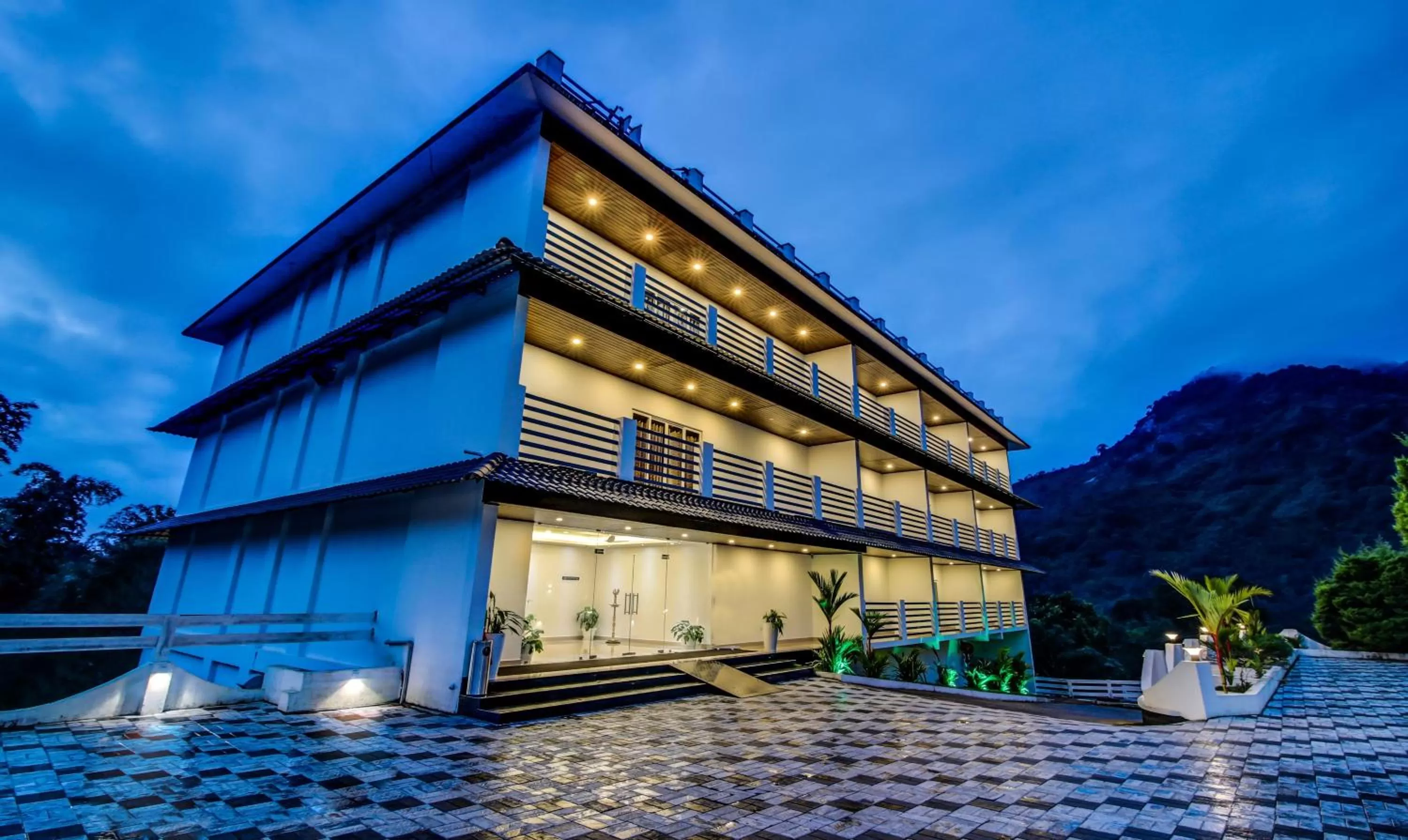 Property building in Misty Garden Resort and SPA