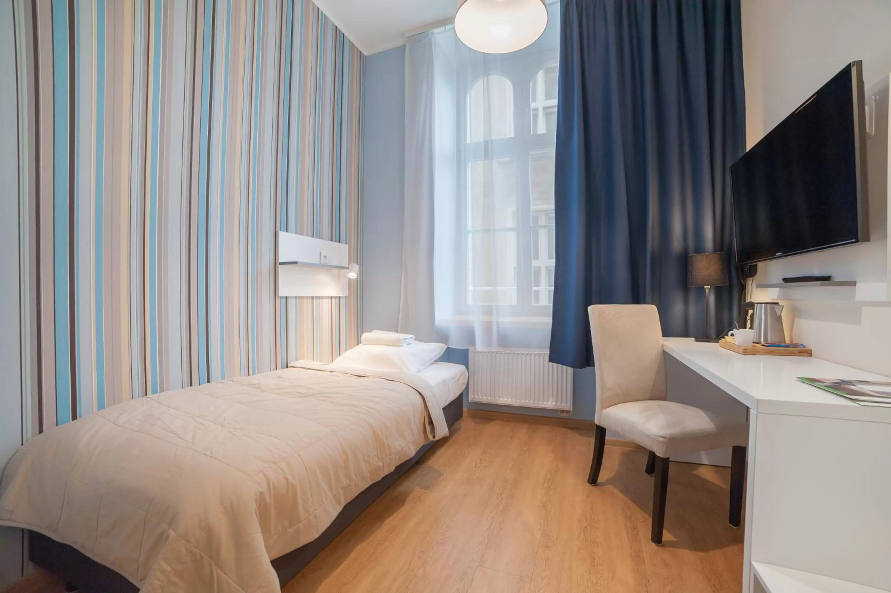 Bed in Hotel Traffic Wrocław Stare Miasto